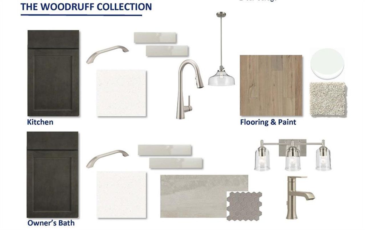 Sample of building materials used in homes in Settingdown Farms, Cumming (Image 2). Sample of building materials used in homes in Settingdown Farms, Cumming (Image 2).