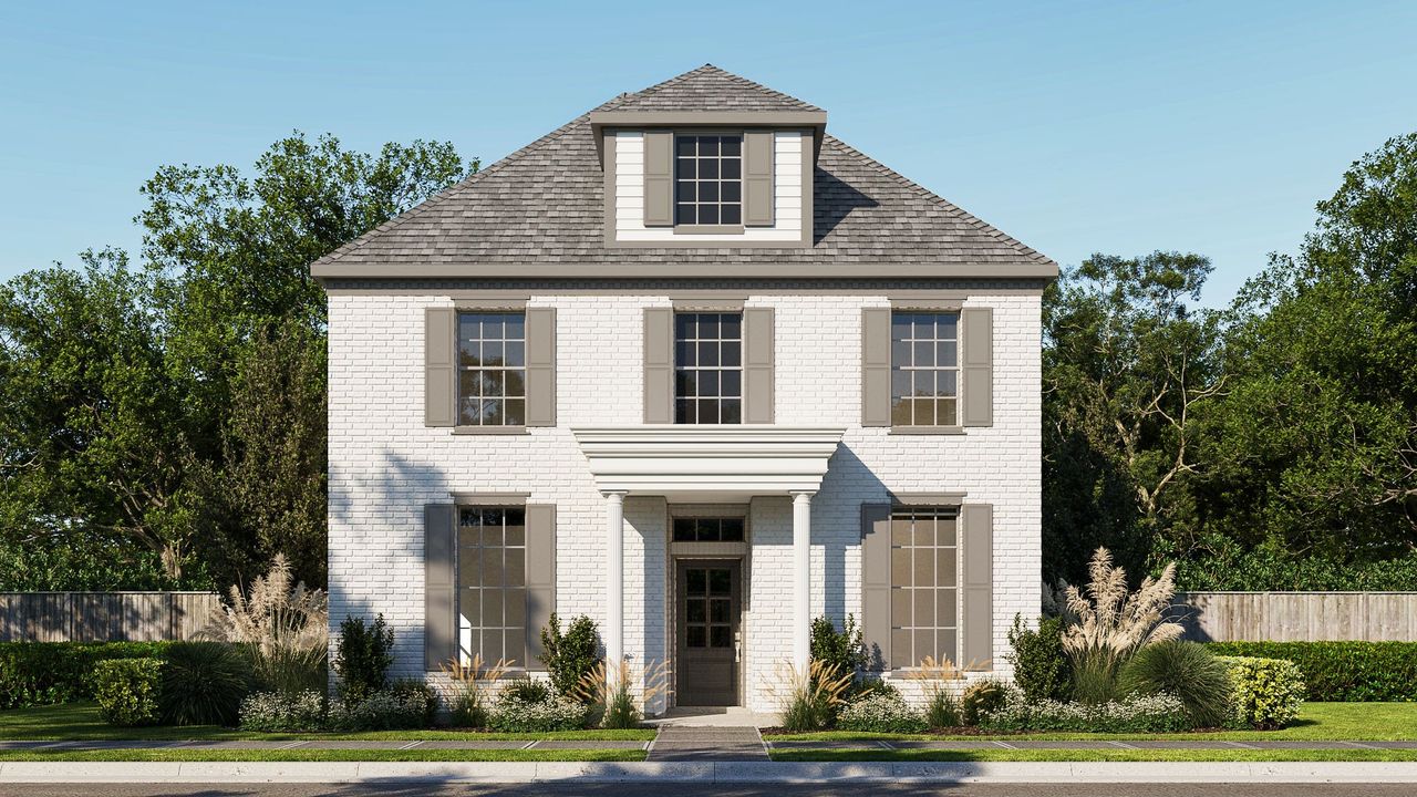 Representative exterior photo of a completed home built from the 3047T by Perry Homes in The Parks At Wilson Creek 40', Celina, TX (Image 2).