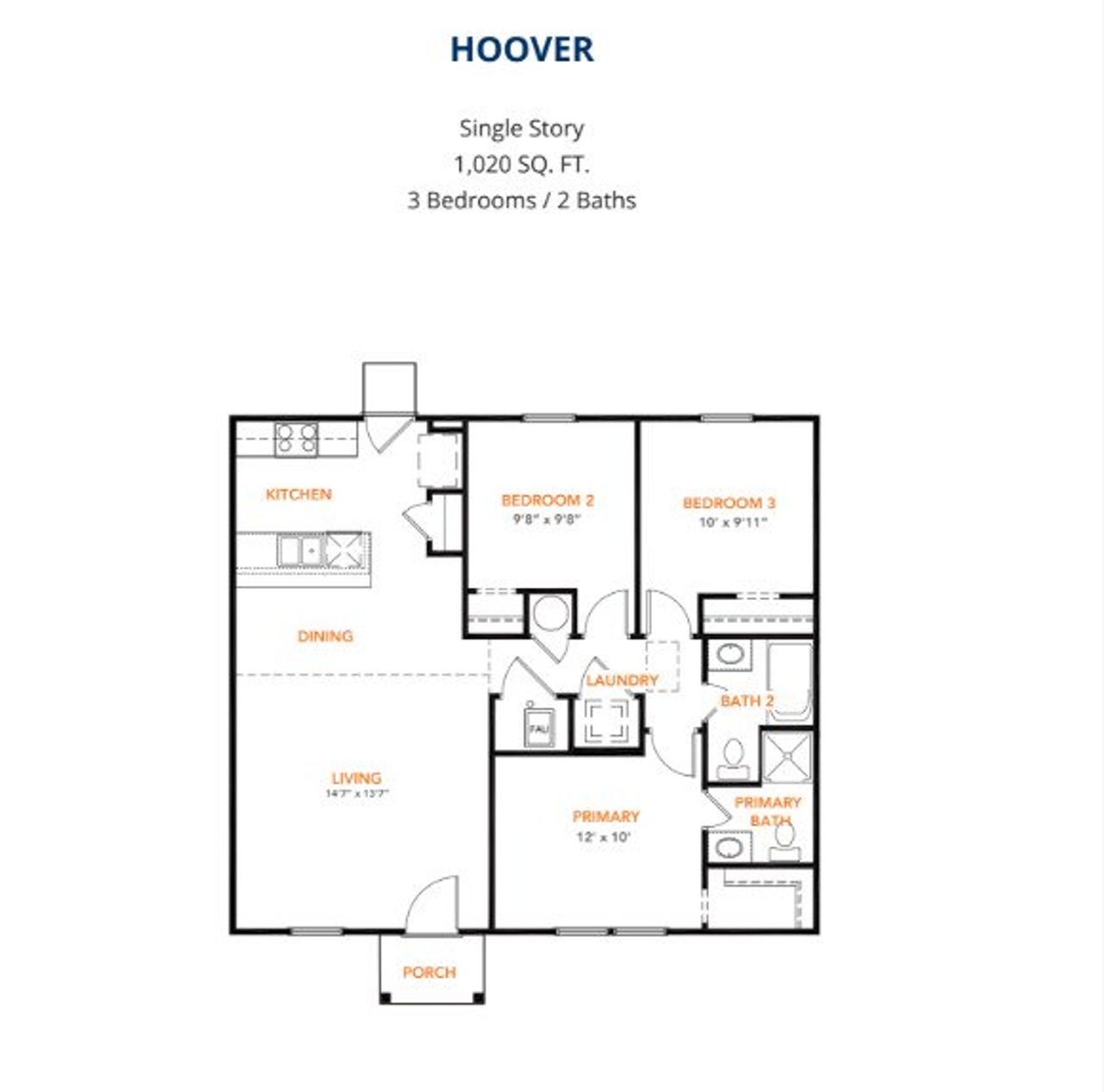 Front exterior of a new home in Redland Estates, Lufkin, TX, highlighting curb appeal (Image 2).