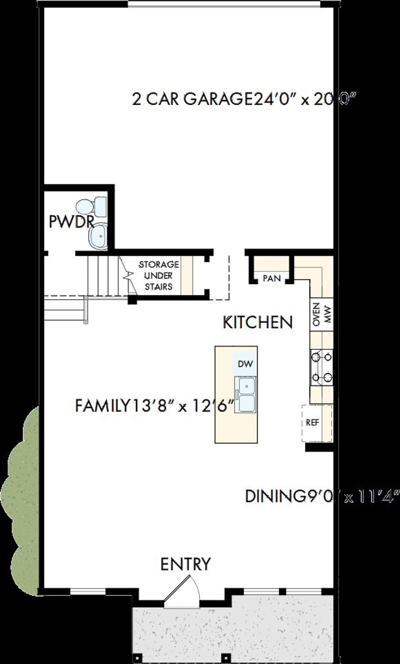 2D floor plan layout of this home in Ridgeline Towns, McKinney, TX (Image 2). 2D floor plan layout of this home in Ridgeline Towns, McKinney, TX (Image 2).