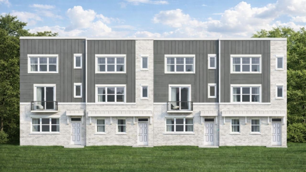 Image 2 representing the Asbury by D.R. Horton in Overlook at Peachtree Corners, Norcross, GA.