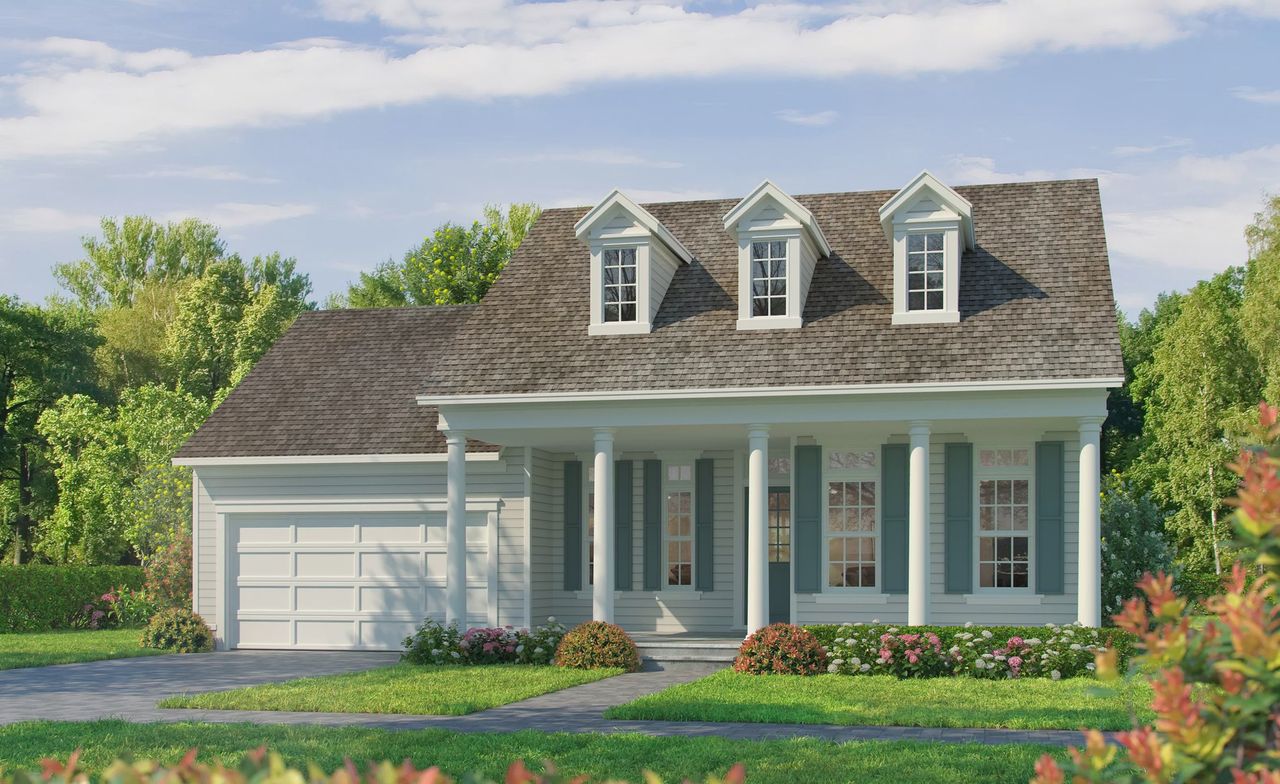 Representative exterior photo of a completed home built from the Costa Mesa by ICI Homes in EverRange, Jacksonville, FL (Image 2).