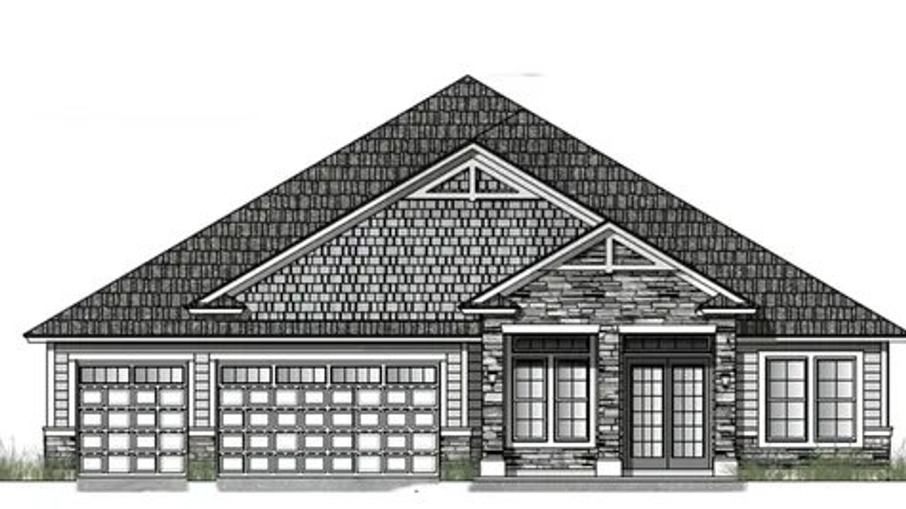 Representative rendering of the exterior for the 2897 by Ashley Homes, LLC (Image 2).