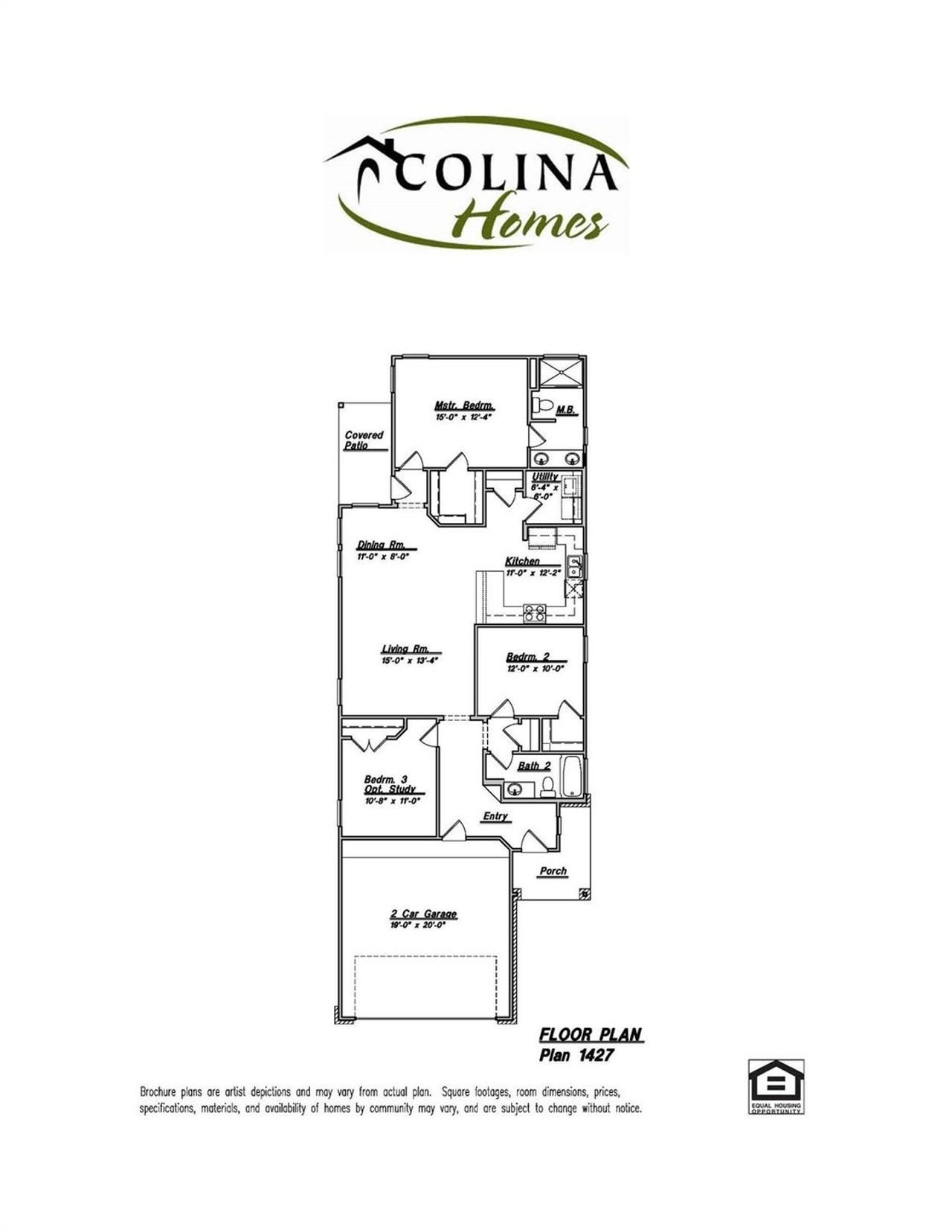 2D floor plan layout of this home in , Dayton, TX (Image 2).