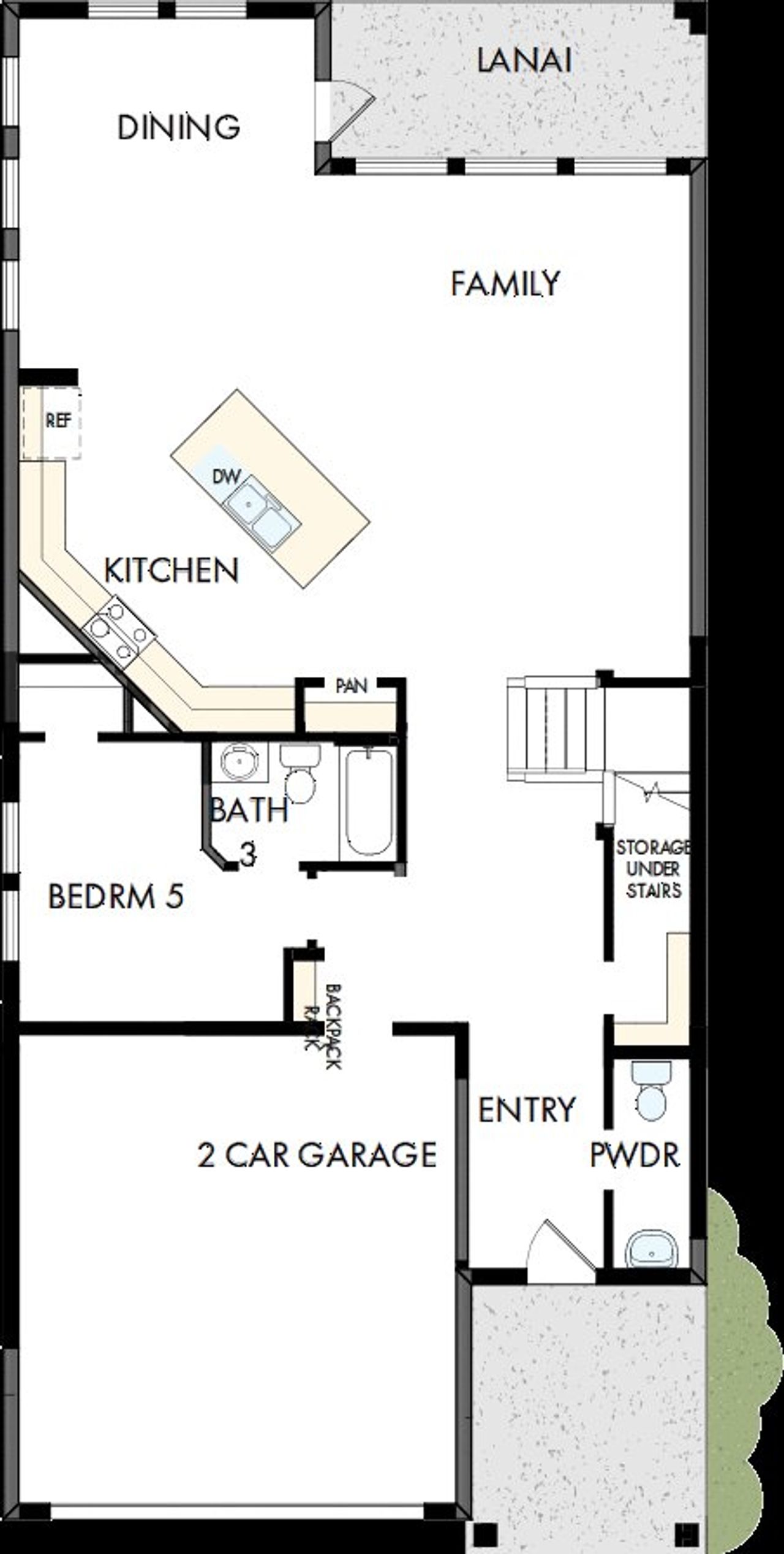 2D floor plan layout of this home in Vistera of Venice – Garden Series, Nokomis, FL (Image 2). 2D floor plan layout of this home in Vistera of Venice – Garden Series, Nokomis, FL (Image 2).