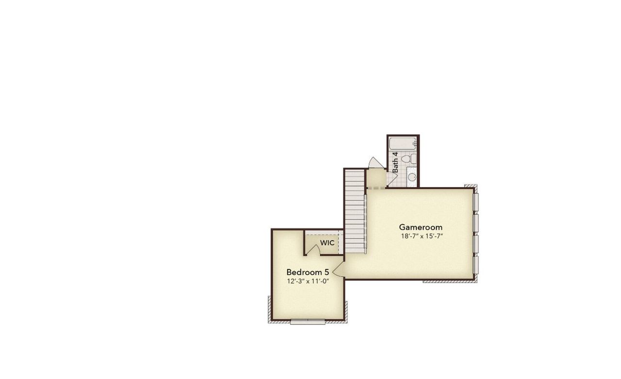 2D floor plan layout for the Dickson by Kindred Homes in Berkshire Estates, Mesquite, TX (Image 2). 2D floor plan layout for the Dickson by Kindred Homes in Berkshire Estates, Mesquite, TX (Image 2).