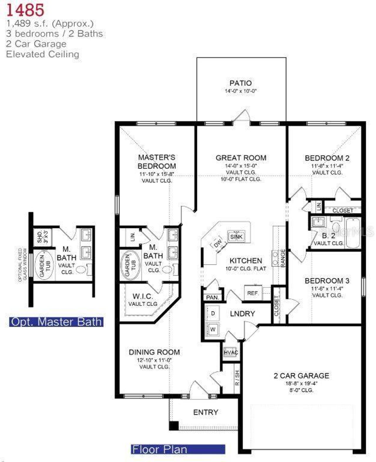 1485 Floor Plan