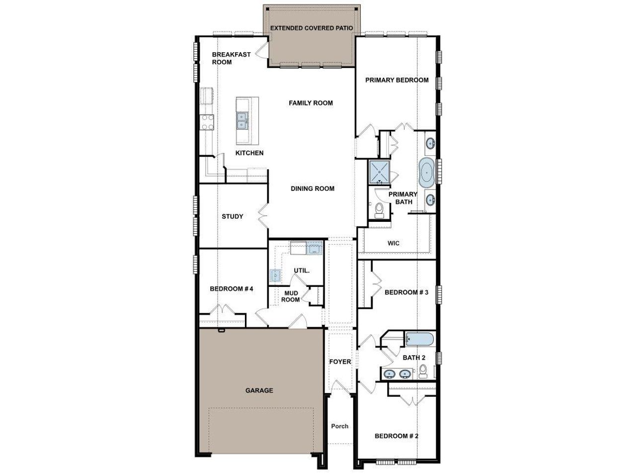 View of floor plan / room layout