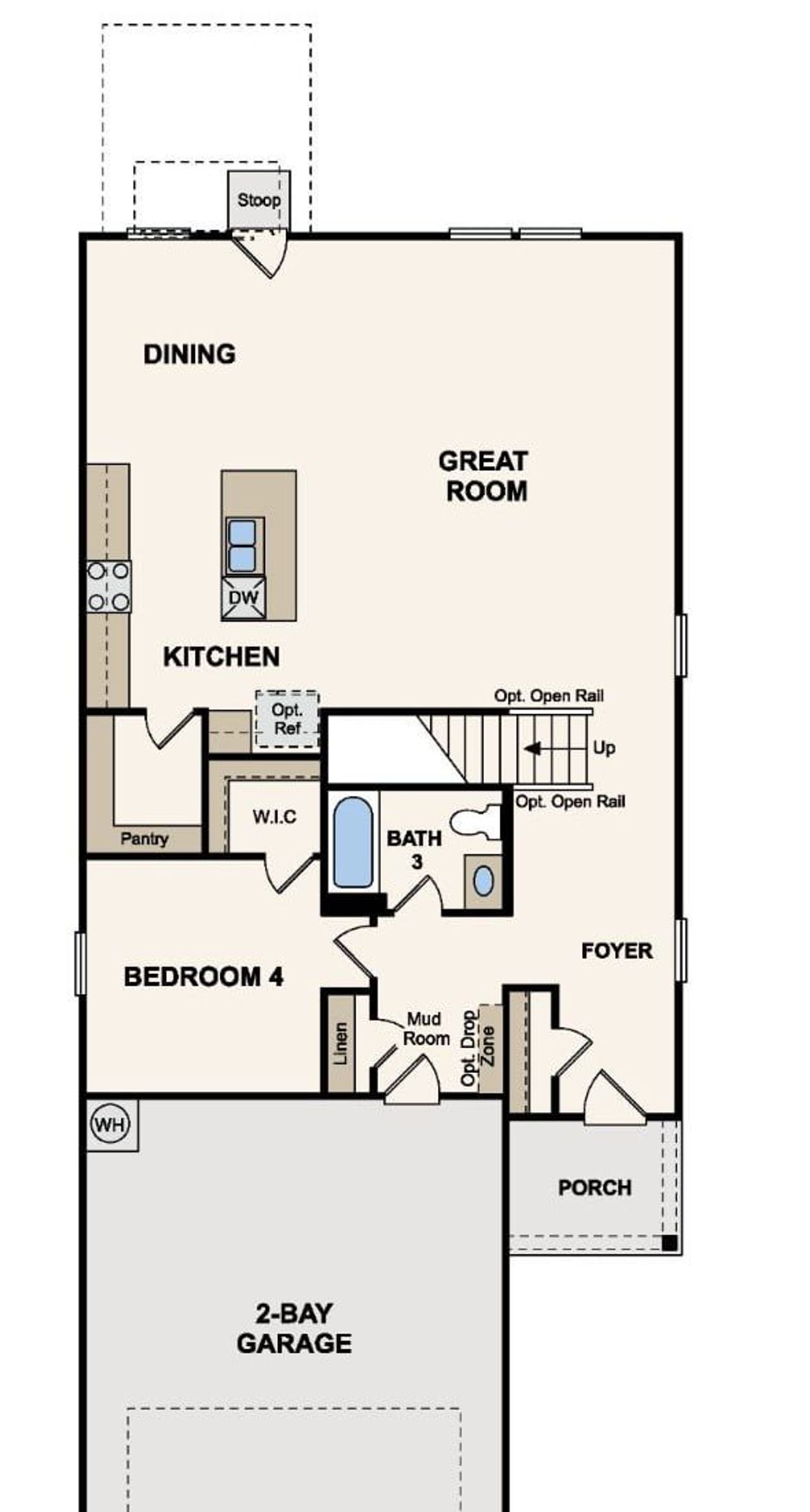 2D floor plan layout of this home in Summerlin, San Antonio, TX (Image 2). 2D floor plan layout of this home in Summerlin, San Antonio, TX (Image 2).