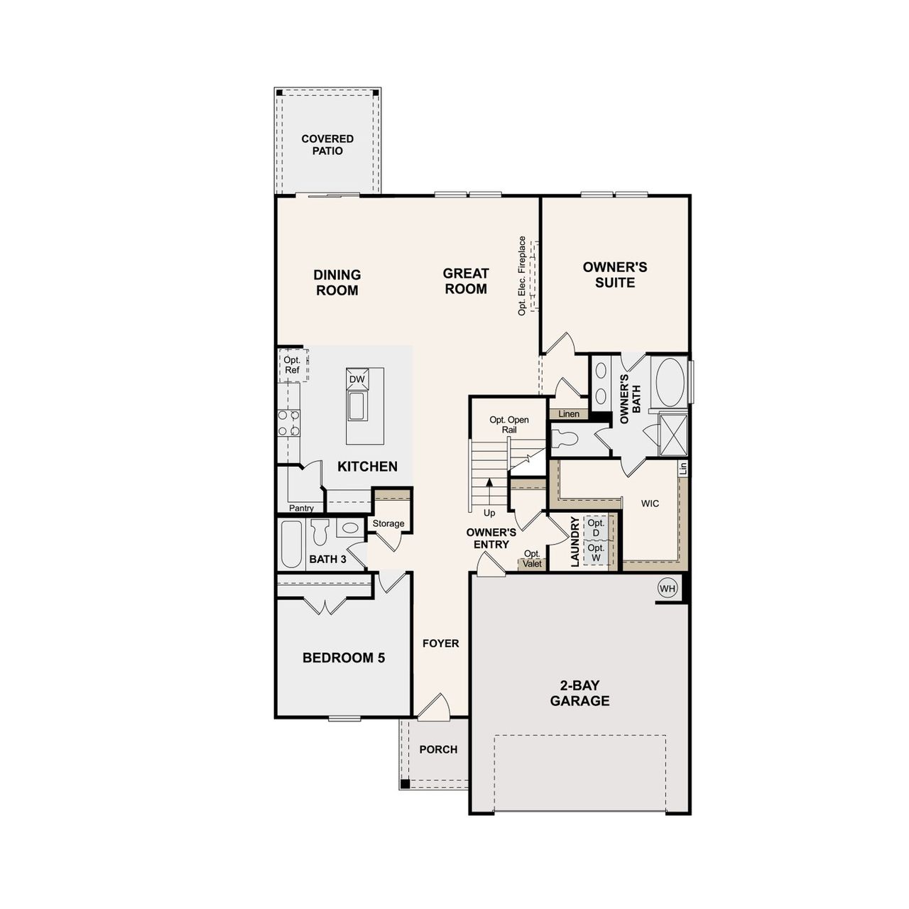2D floor plan layout of this home in Barton Hills, Spring Hill, TN (Image 2). 2D floor plan layout of this home in Barton Hills, Spring Hill, TN (Image 2).