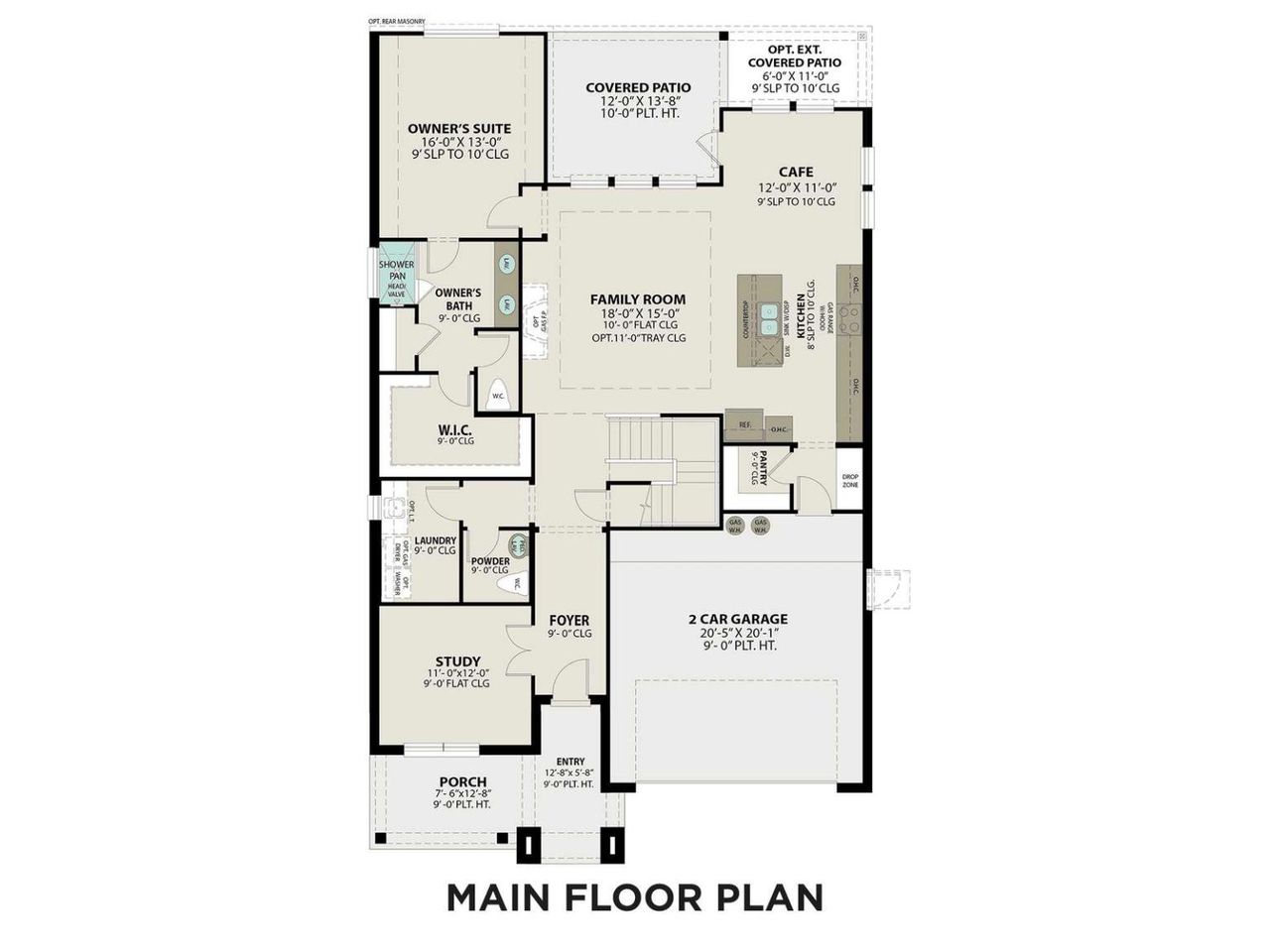 Main Floor Plan Main Floor Plan