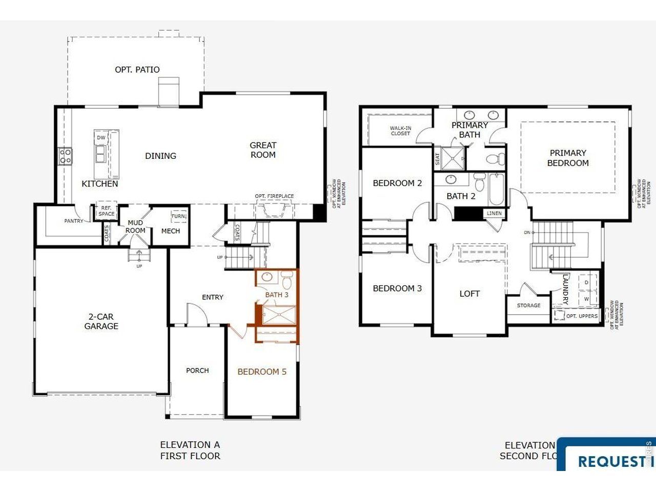 2D floor plan layout of this home in Cherry Meadows, Brighton, CO (Image 2). 2D floor plan layout of this home in Cherry Meadows, Brighton, CO (Image 2).