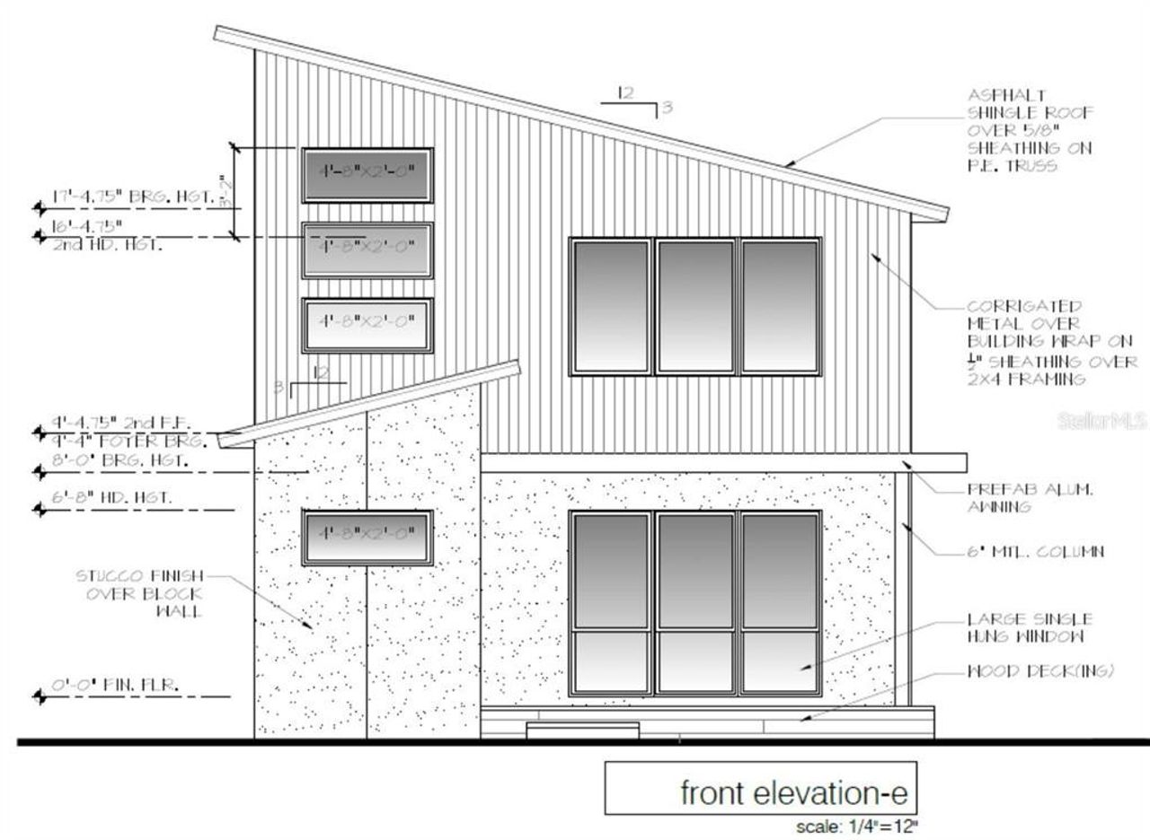 Exterior rendering of this home design in , Sanford, FL (Image 2).
