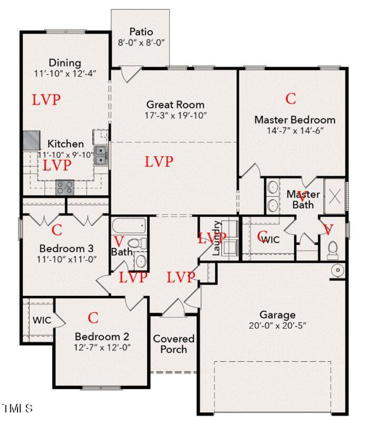 Floor Plan - Lot 17 DL