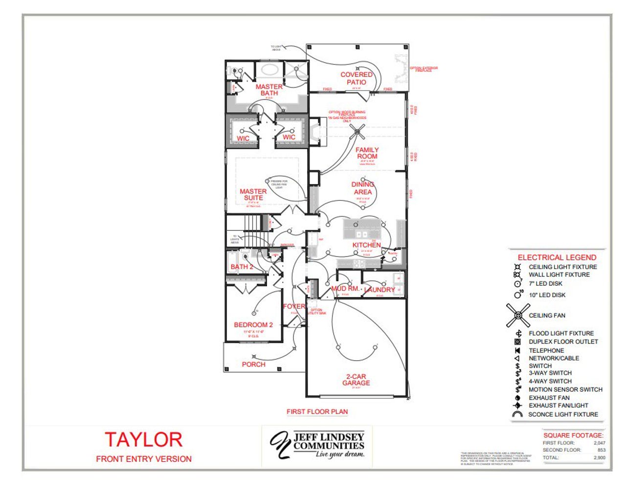 Image 2 representing the Taylor B by Jeff Lindsey Communities in Leverett Park, Newnan, GA.