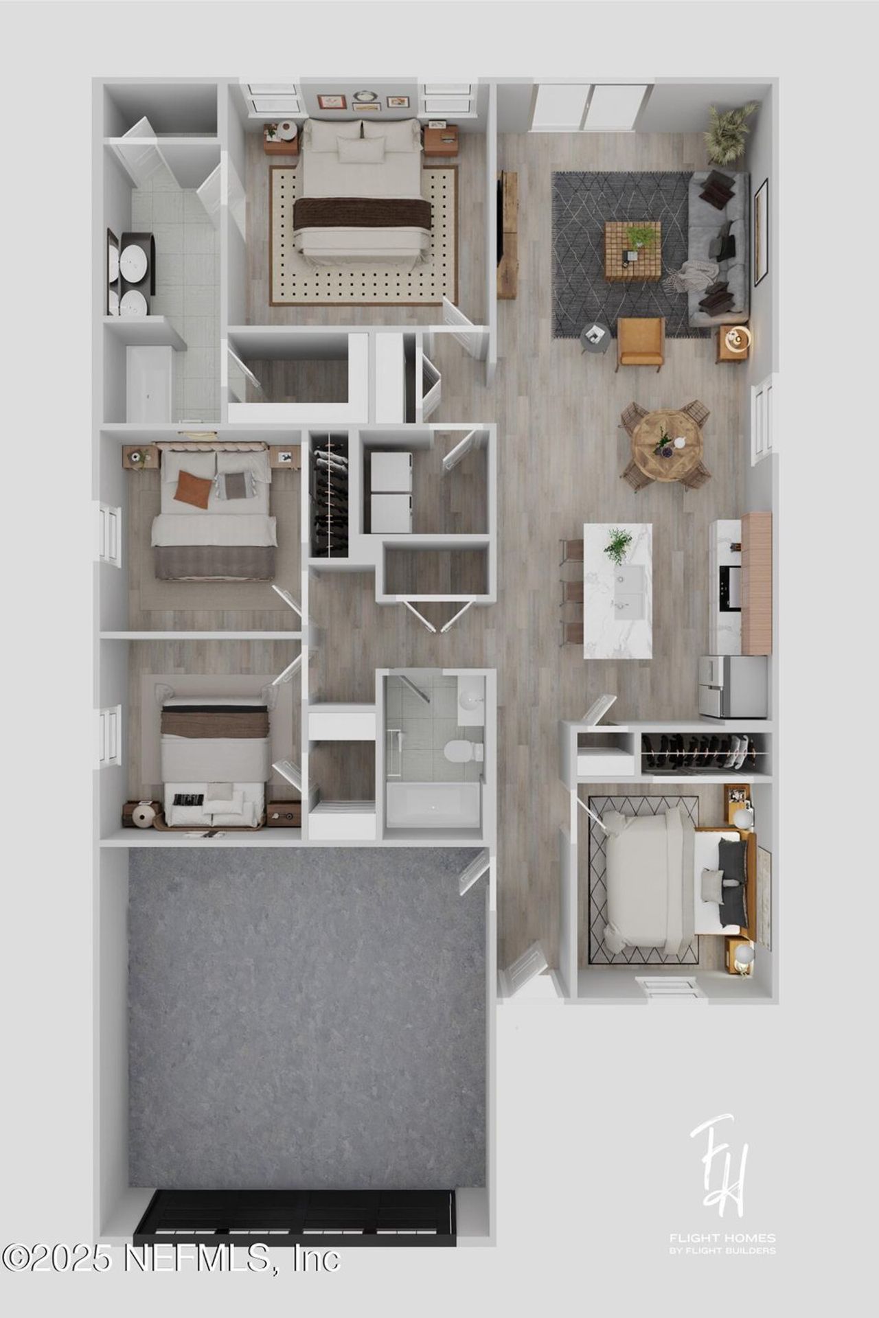 2D floor plan layout of this home in , Jacksonville, FL (Image 2). 2D floor plan layout of this home in , Jacksonville, FL (Image 2).