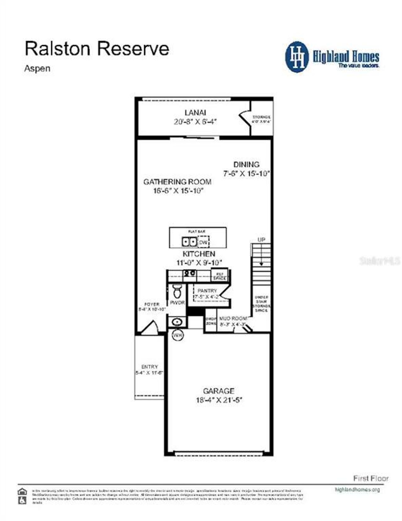 2D floor plan layout of this home in , St. Cloud, FL (Image 2).