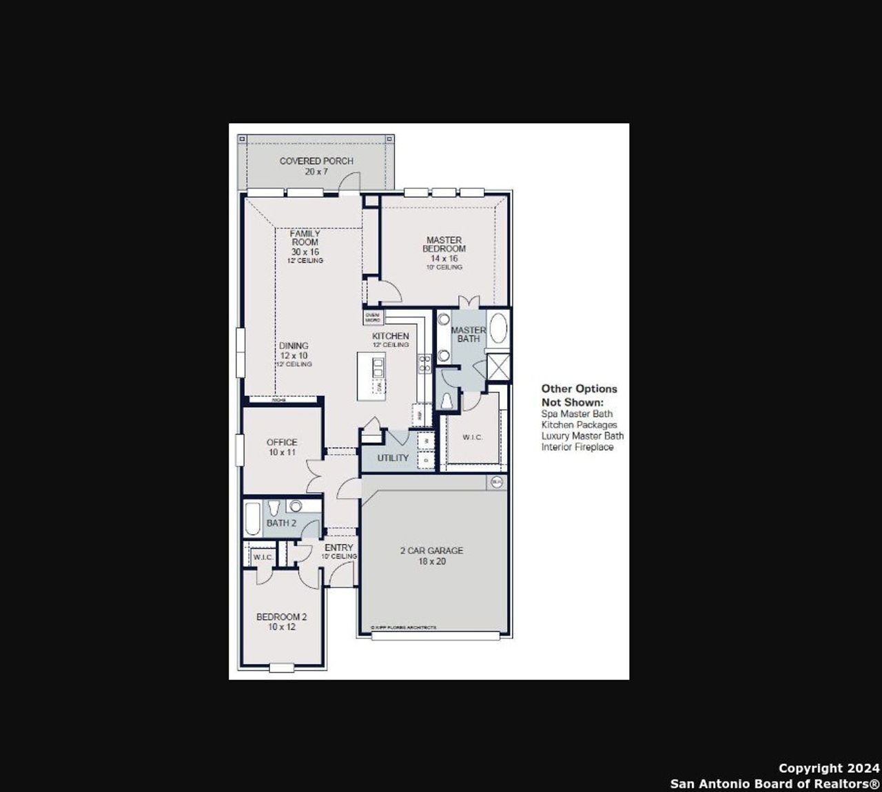 2D floor plan layout of this home in Nolte Farms, Seguin, TX (Image 2). 2D floor plan layout of this home in Nolte Farms, Seguin, TX (Image 2).