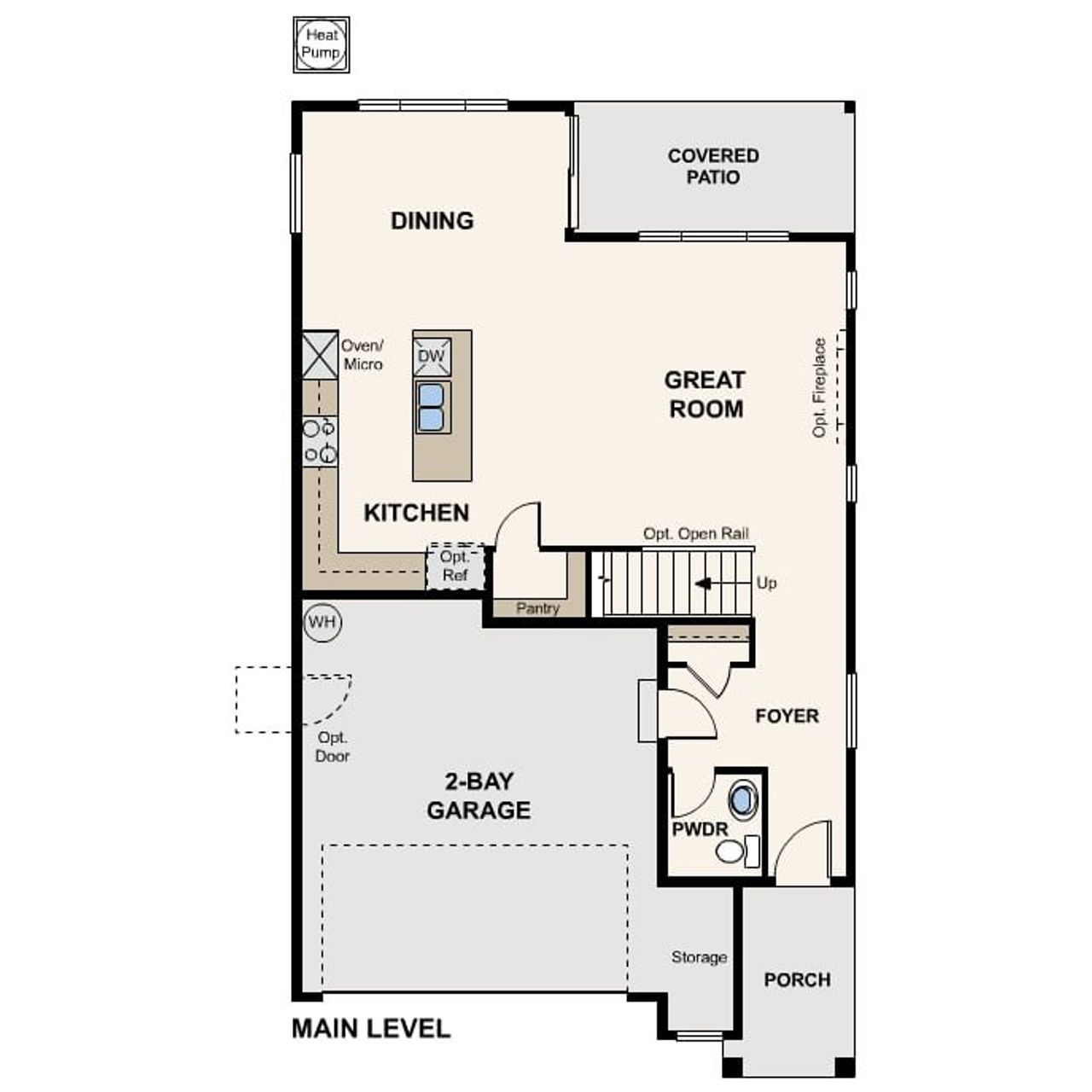 2D floor plan layout of this home in , Leon Valley, TX (Image 2).