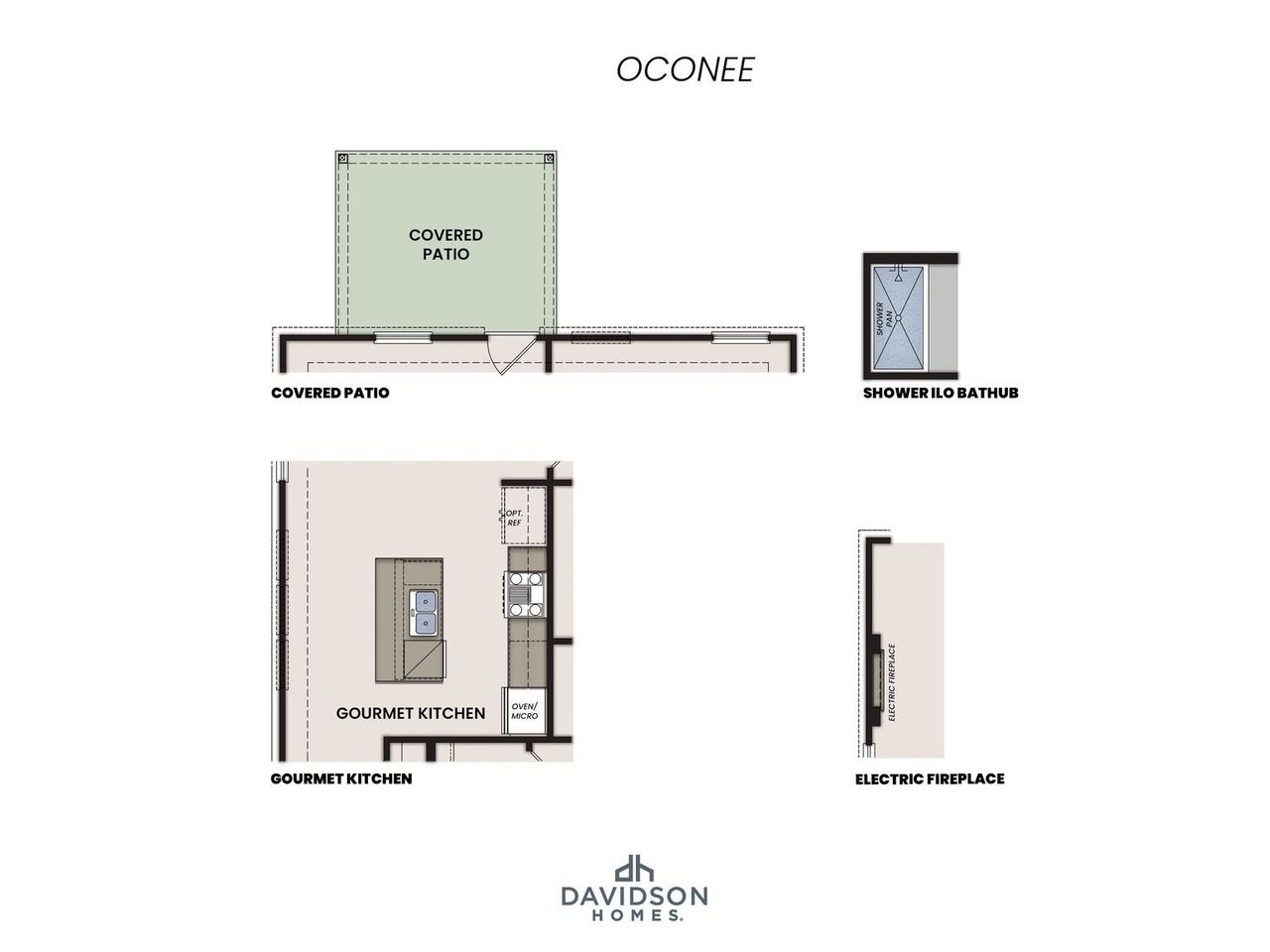 Image 2 representing the The Oconee G by Davidson Homes LLC in Greene Farm, Cartersville, GA.