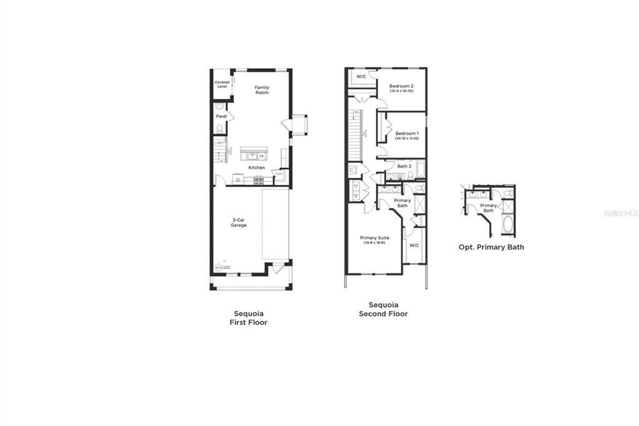 2D floor plan layout of this home in , Brandon, FL (Image 2).