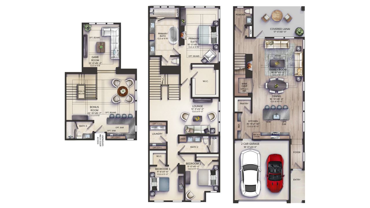 Renoir II Floor Plan