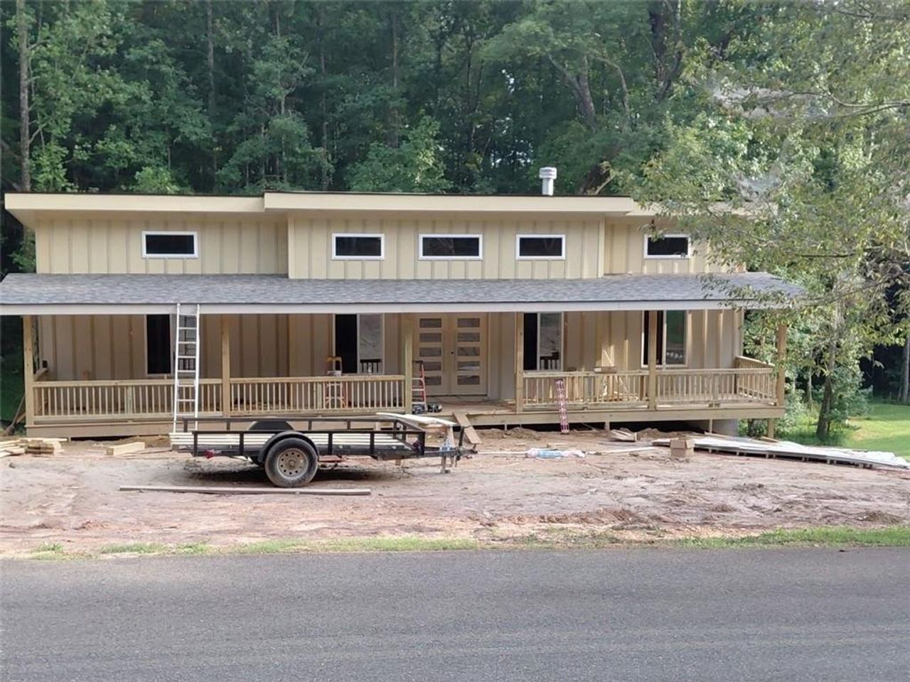 In-progress construction of a new home in , Waleska, GA (Image 2).