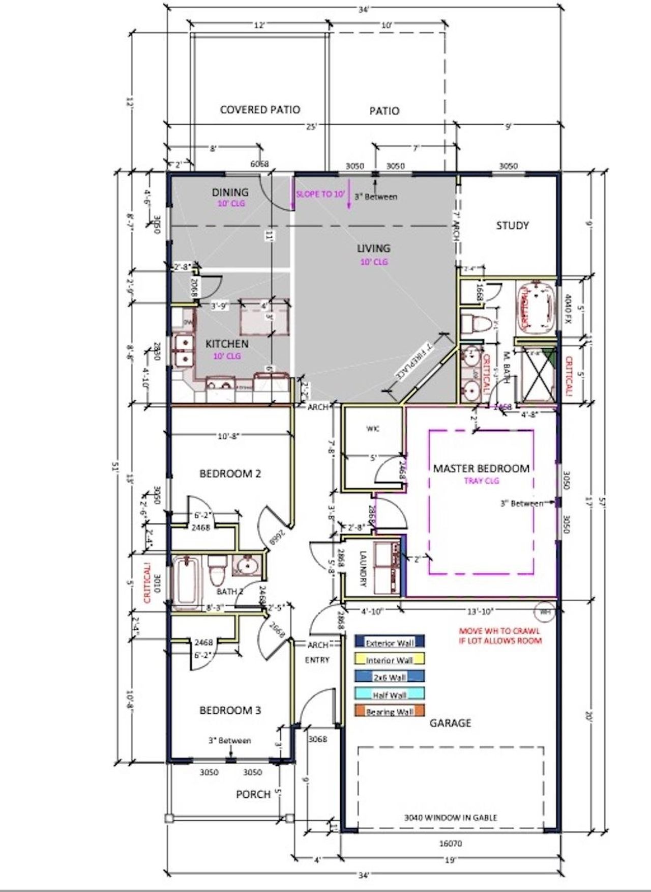 2D floor plan layout of this home in Stones Throw, Inman, SC (Image 2). 2D floor plan layout of this home in Stones Throw, Inman, SC (Image 2).