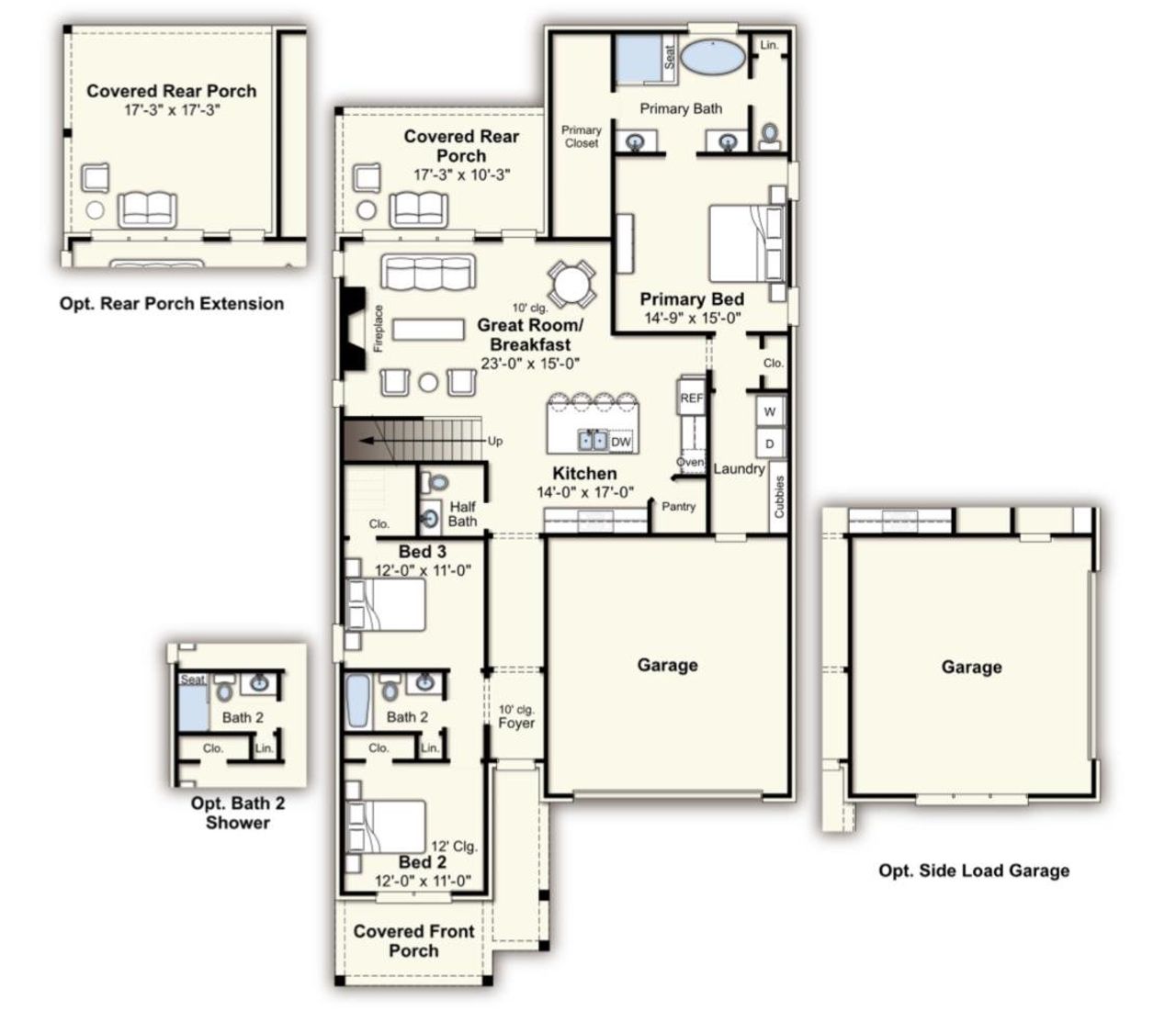 View of home floor plan