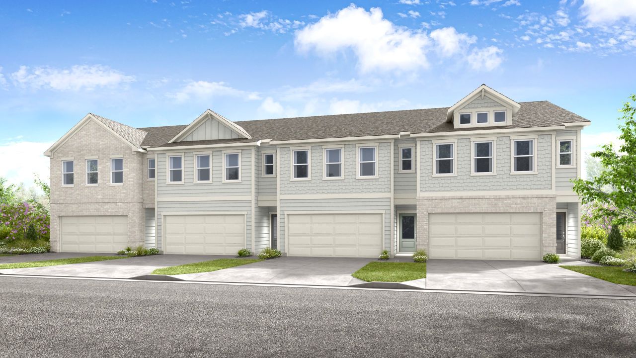 Representative exterior photo of a completed home built from the Ezra by Taylor Morrison in Weatherfield, Buford, GA (Image 2).