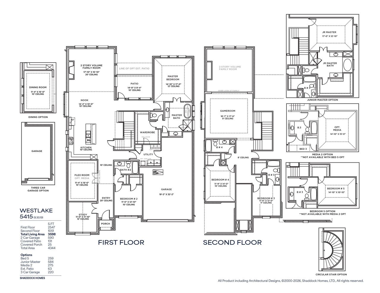 2D floor plan layout of this home in Custer Ridge Estates, Allen, TX (Image 2). 2D floor plan layout of this home in Custer Ridge Estates, Allen, TX (Image 2).