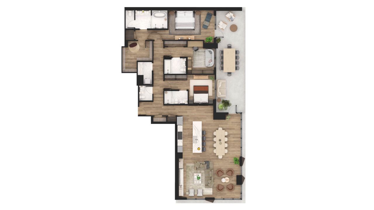 Image 2 representing the PH04 by Northland Living in Luminary, Austin, TX. Image 2 representing the PH04 by Northland Living in Luminary, Austin, TX.