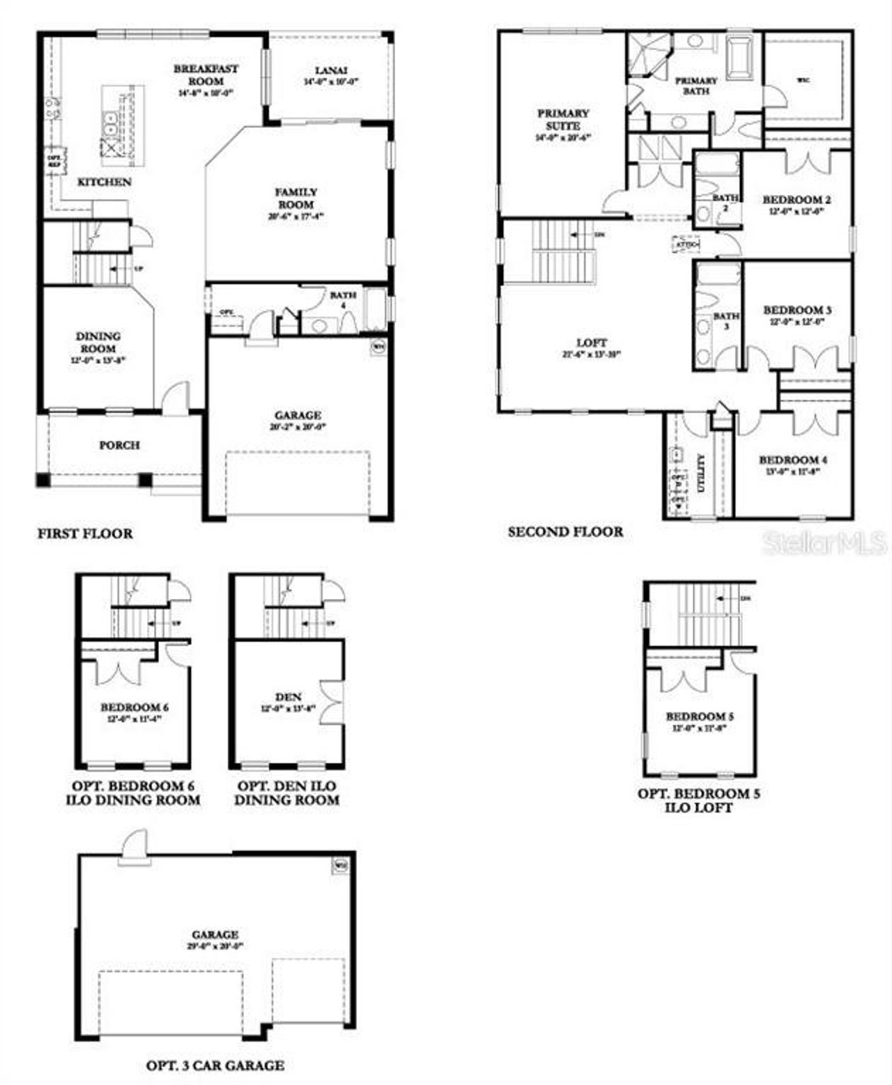 2D floor plan layout of this home in , Tampa, FL (Image 2).