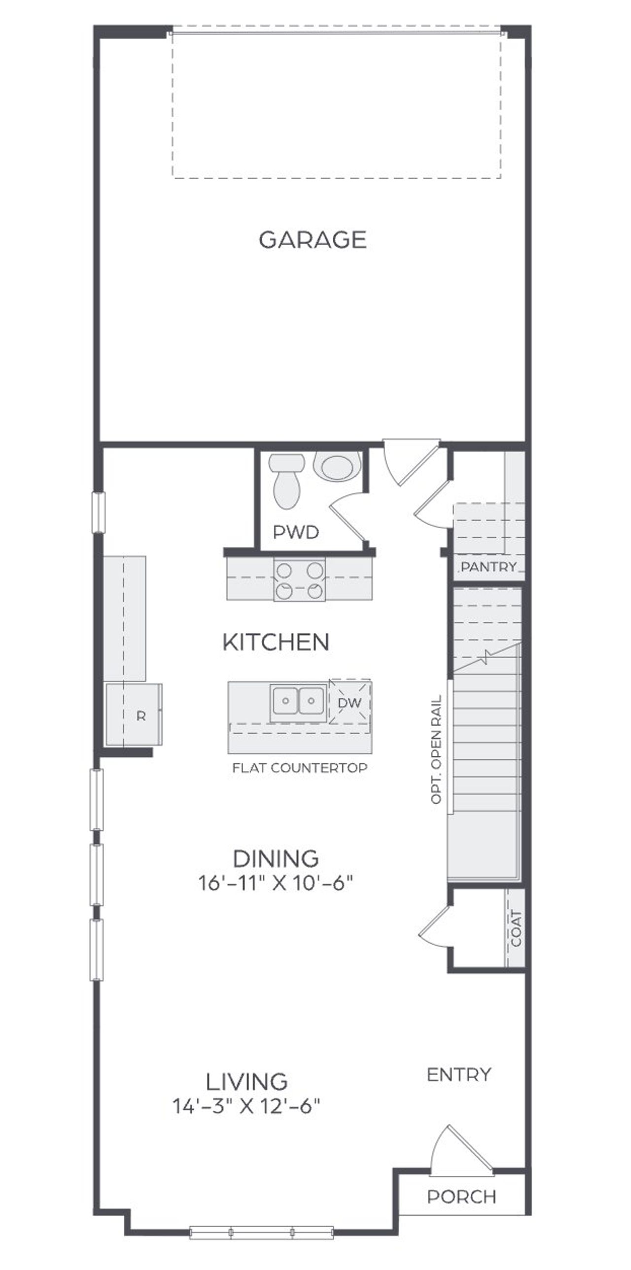 Image 2 representing the Sienna - Modern by Cadence Homes in Talia, Forney, TX.