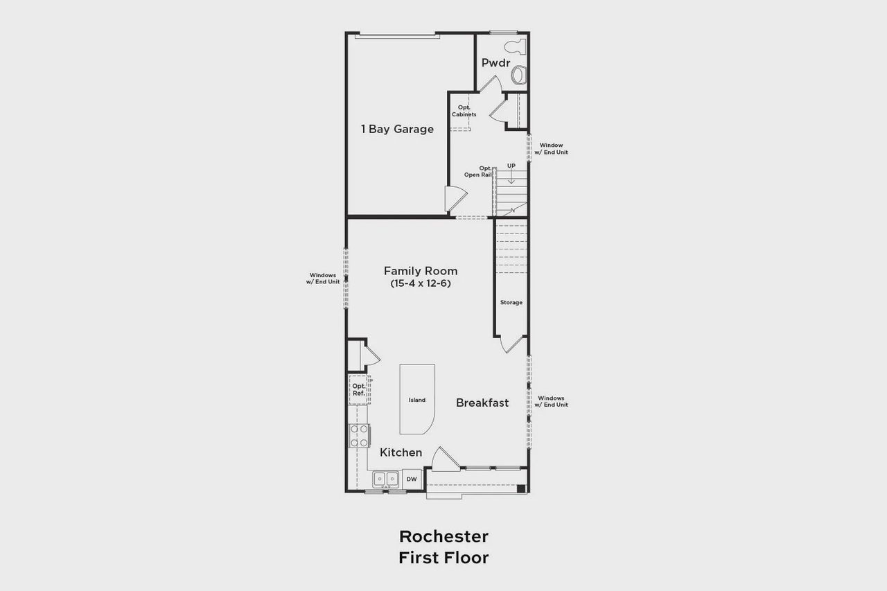 2D floor plan layout of this home in Battle Bridge, Raleigh, NC (Image 2).