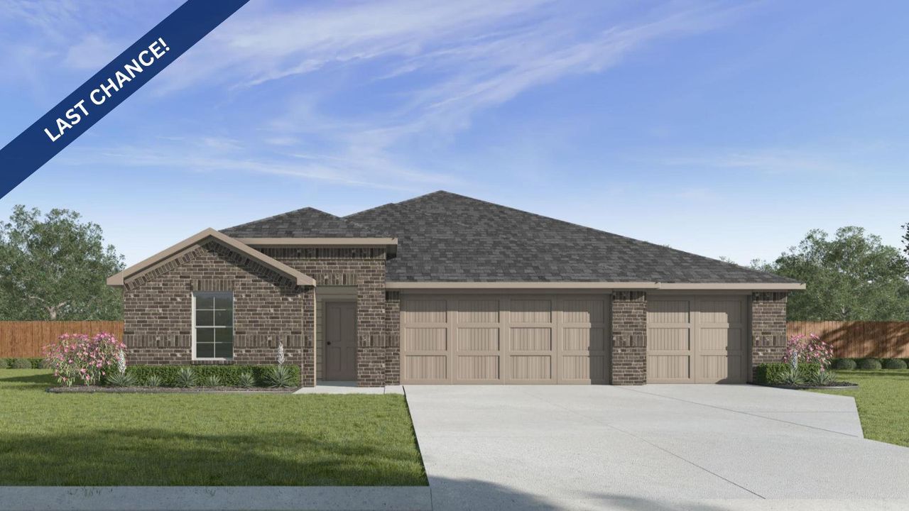 Image 2 representing the COURTLAND by D.R. Horton in Evergreen, Rosenberg, TX.