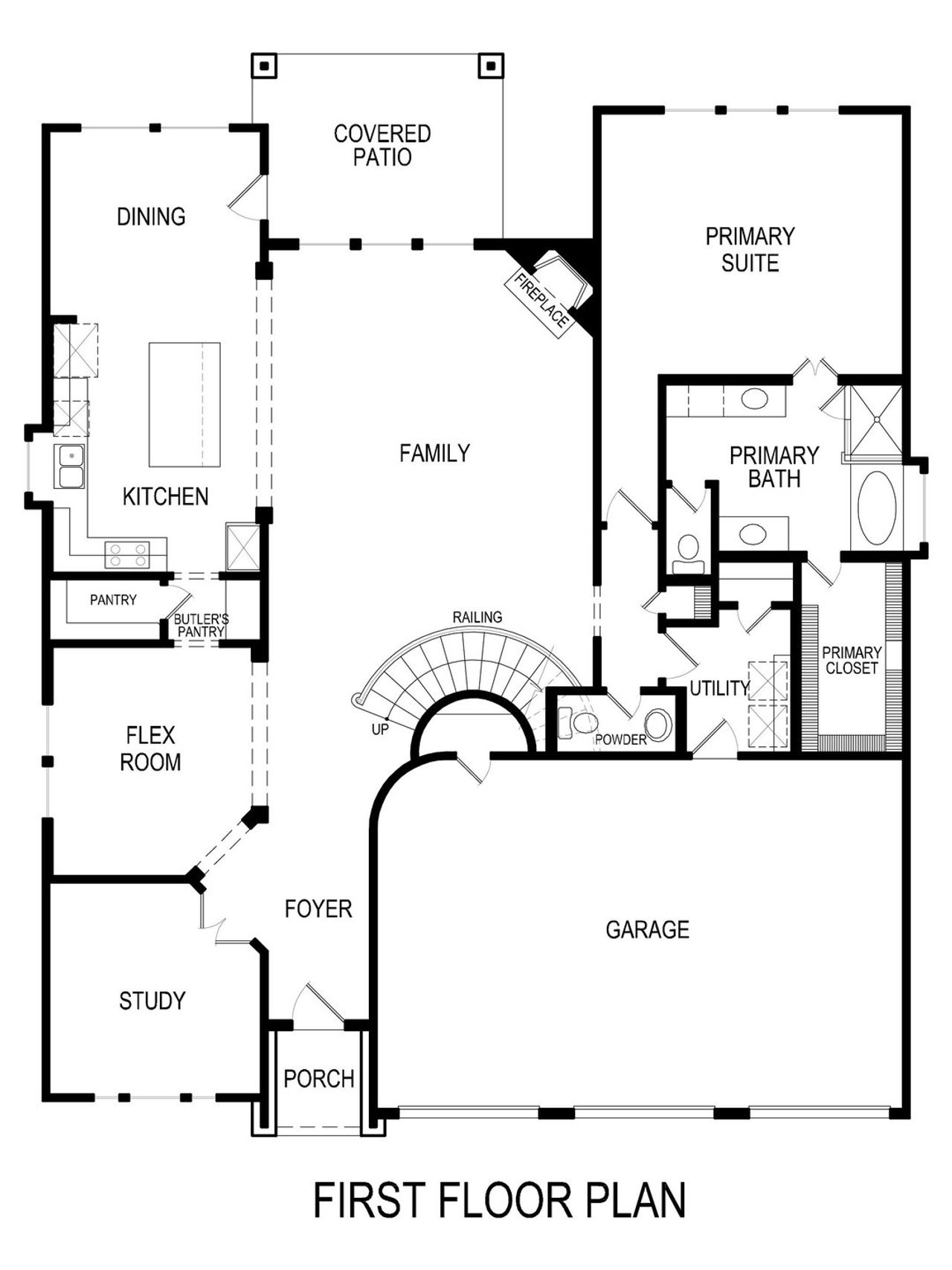 2D floor plan layout of this home in Edgewood Creek, Celina, TX (Image 2). 2D floor plan layout of this home in Edgewood Creek, Celina, TX (Image 2).