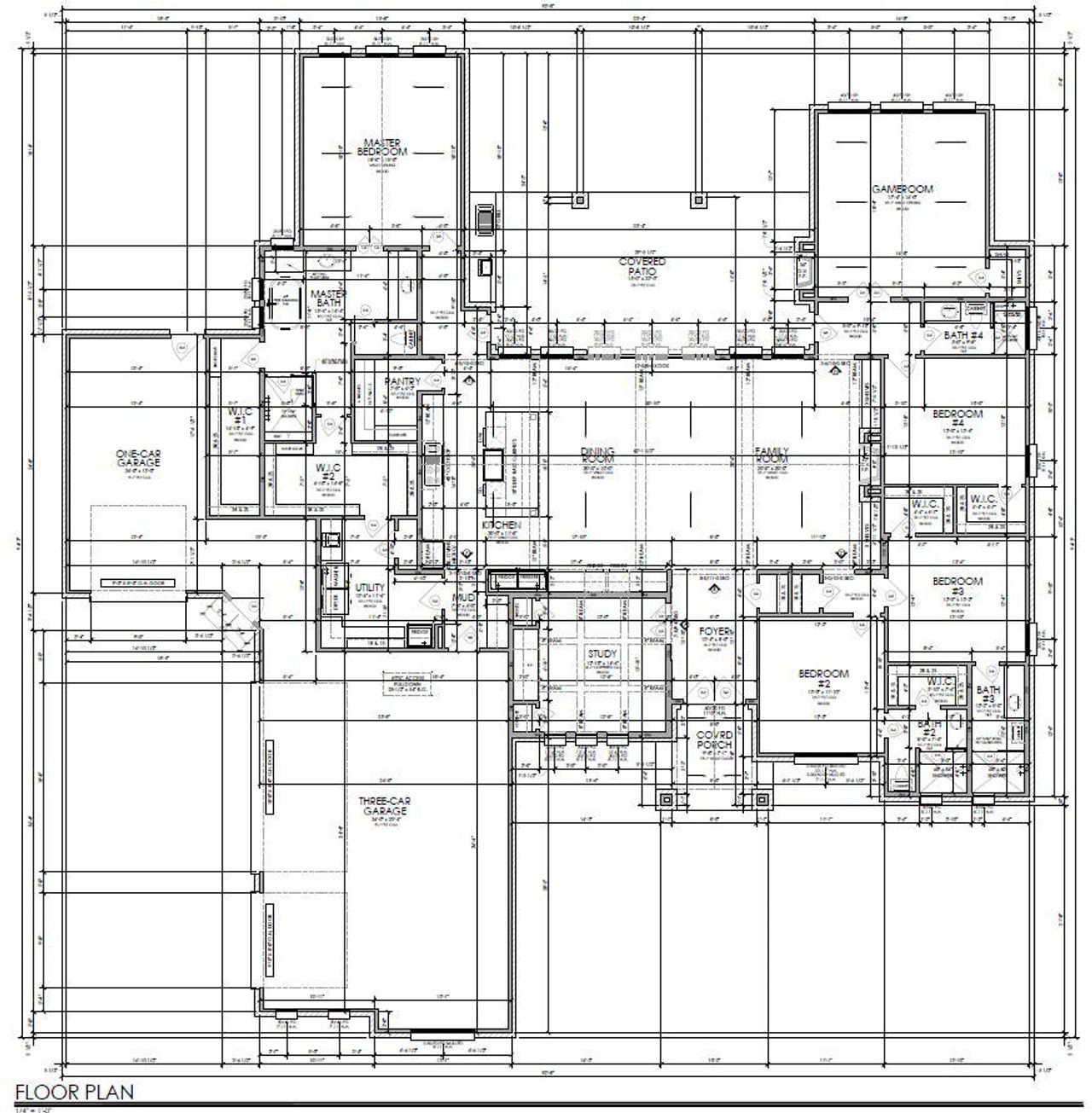 2D floor plan layout of this home in The Vines, Haslet, TX (Image 2).
