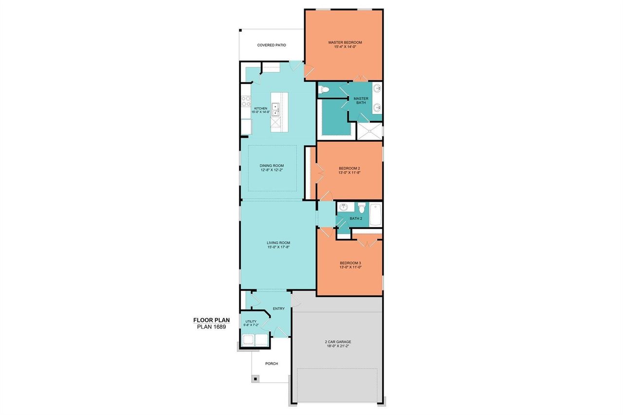 2D floor plan layout of this home in Woodland Lakes, Huffman, TX (Image 2). 2D floor plan layout of this home in Woodland Lakes, Huffman, TX (Image 2).