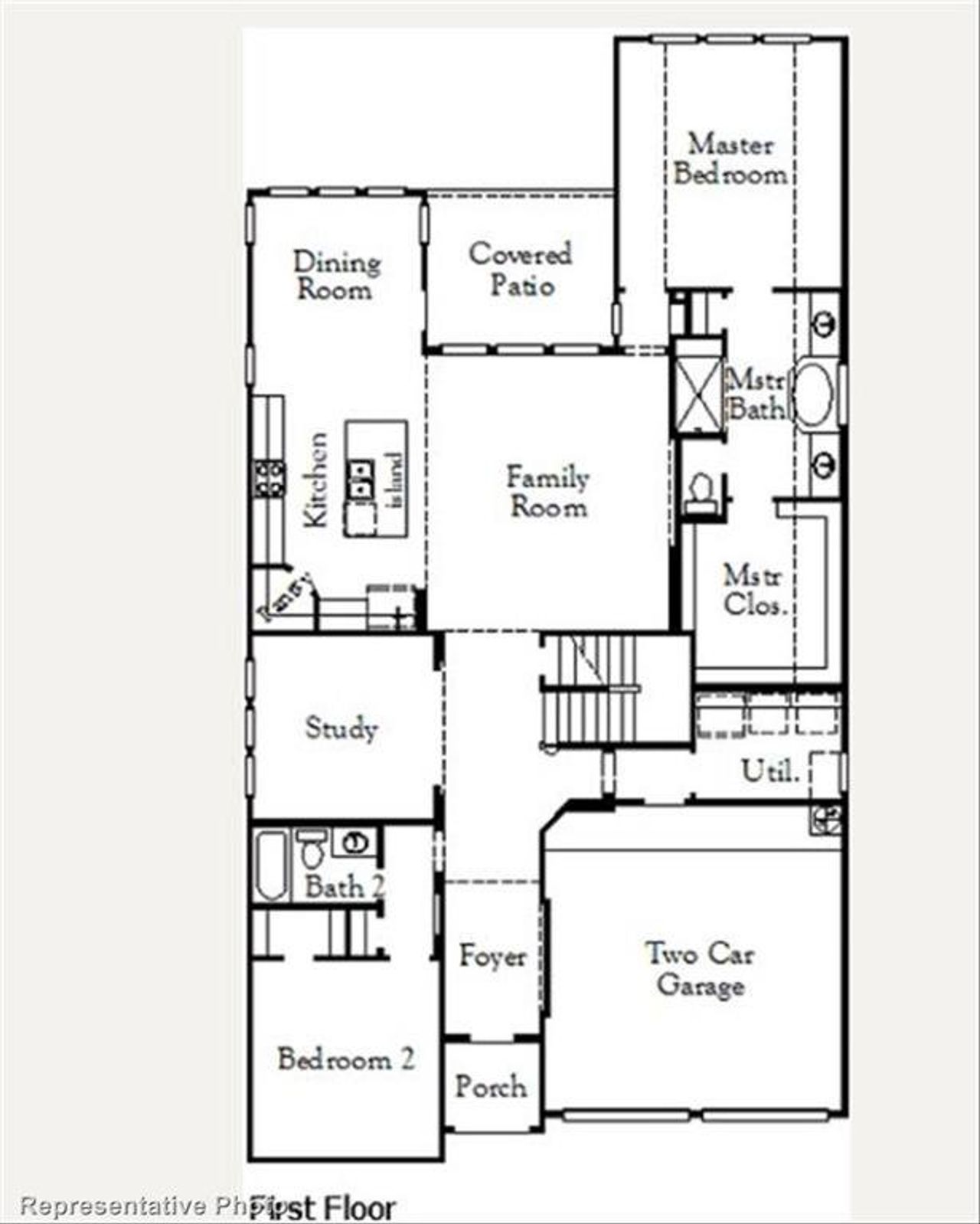 Chappell Hill II First Floor Plan Chappell Hill II First Floor Plan