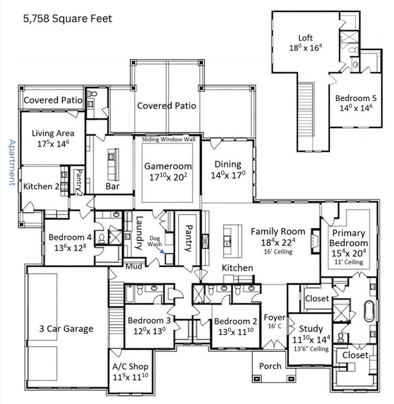 2D floor plan layout of this home in High Meadow Estates, Montgomery, TX (Image 2). 2D floor plan layout of this home in High Meadow Estates, Montgomery, TX (Image 2).