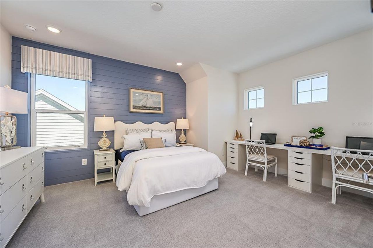 Furnished interior view inside a new home in Gracewater at Sarasota, Sarasota (Image 2).