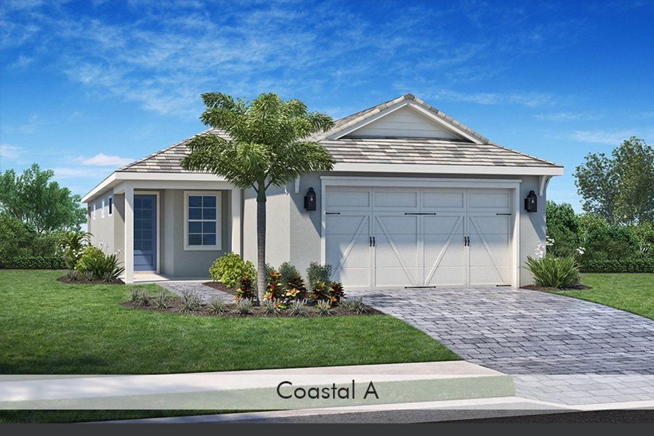 Representative rendering of the exterior for the Regatta by Homes by Towne (Image 2). Representative rendering of the exterior for the Regatta by Homes by Towne (Image 2).