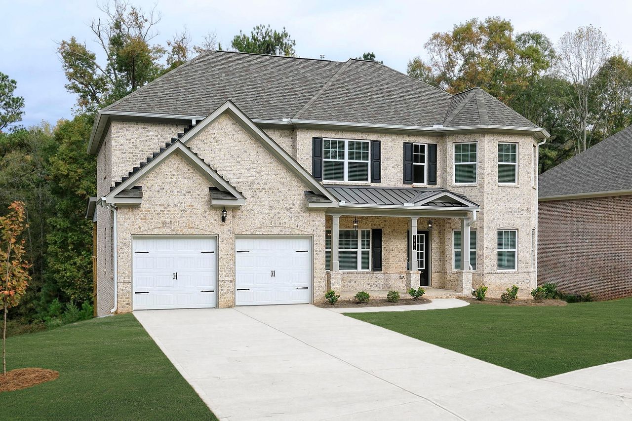 Representative exterior photo of a completed home built from the Northwyck by Silverstone Communities in The Landing at Miller’s Ferry, Adairsville, GA (Image 2).