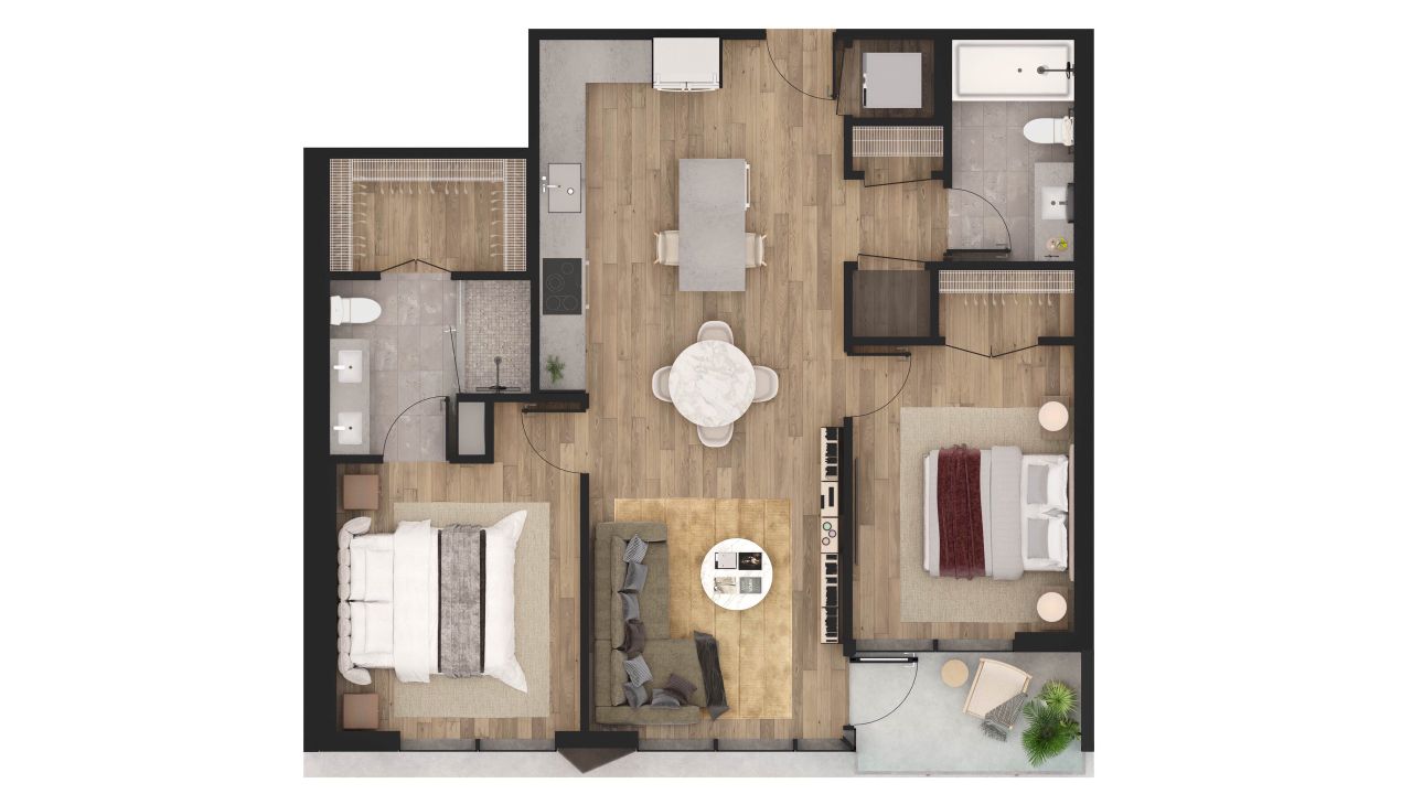 Image 2 representing the B1E by Northland Living in Luminary, Austin, TX. Image 2 representing the B1E by Northland Living in Luminary, Austin, TX.