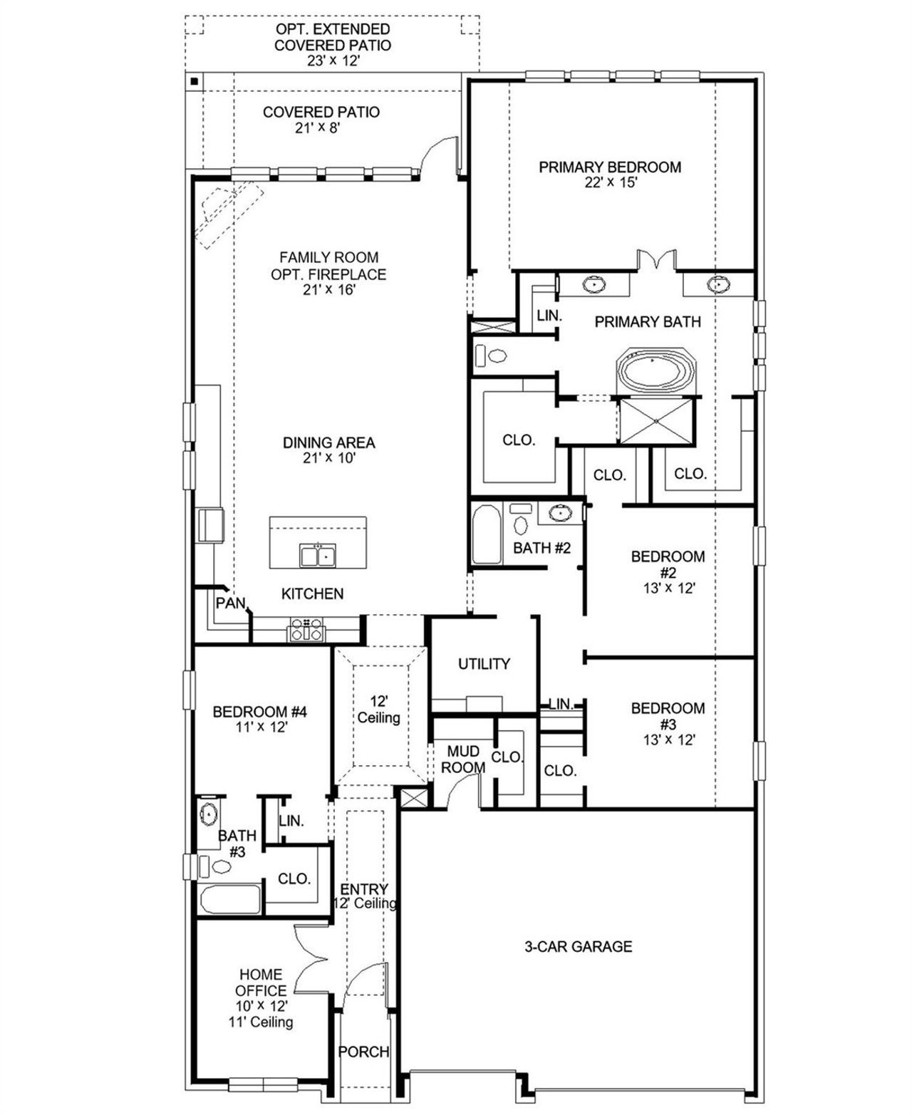 2D floor plan layout of this home in COLTON, Todd Mission, TX (Image 2). 2D floor plan layout of this home in COLTON, Todd Mission, TX (Image 2).