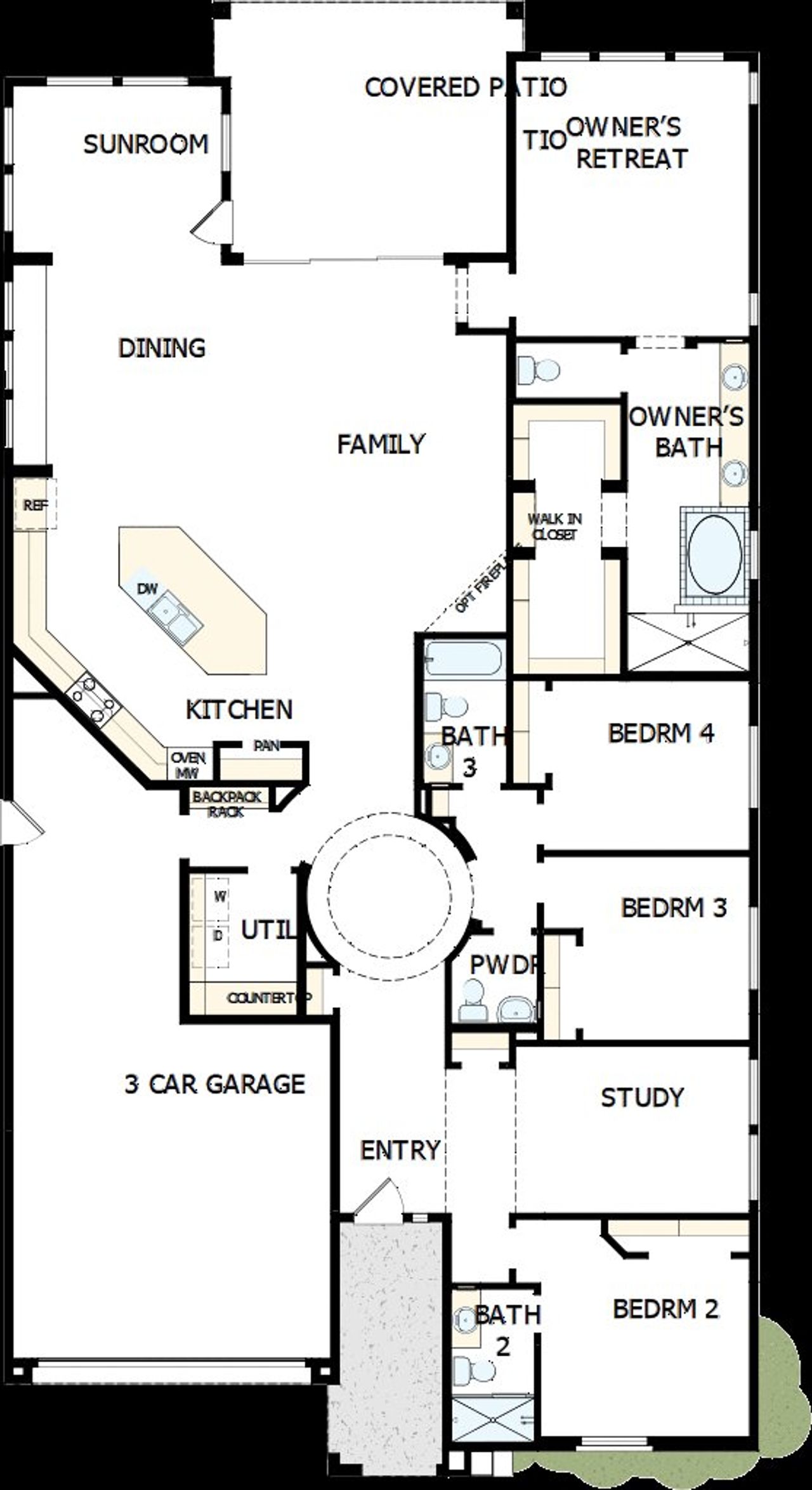 2D floor plan layout of this home in Alston at Soleo, San Tan Valley, AZ (Image 2). 2D floor plan layout of this home in Alston at Soleo, San Tan Valley, AZ (Image 2).