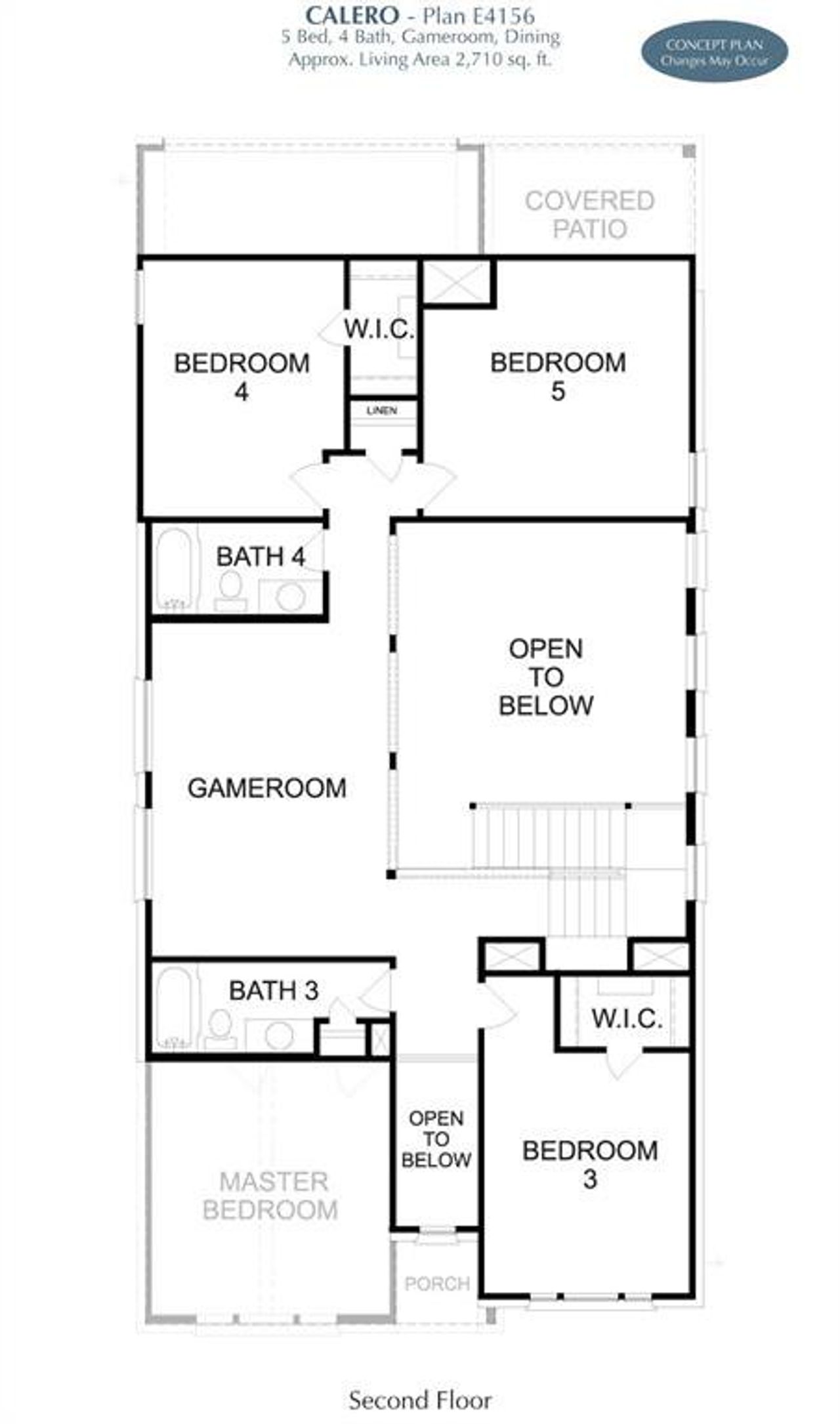 2D floor plan layout of this home in Manor 41s, Frisco, TX (Image 2). 2D floor plan layout of this home in Manor 41s, Frisco, TX (Image 2).