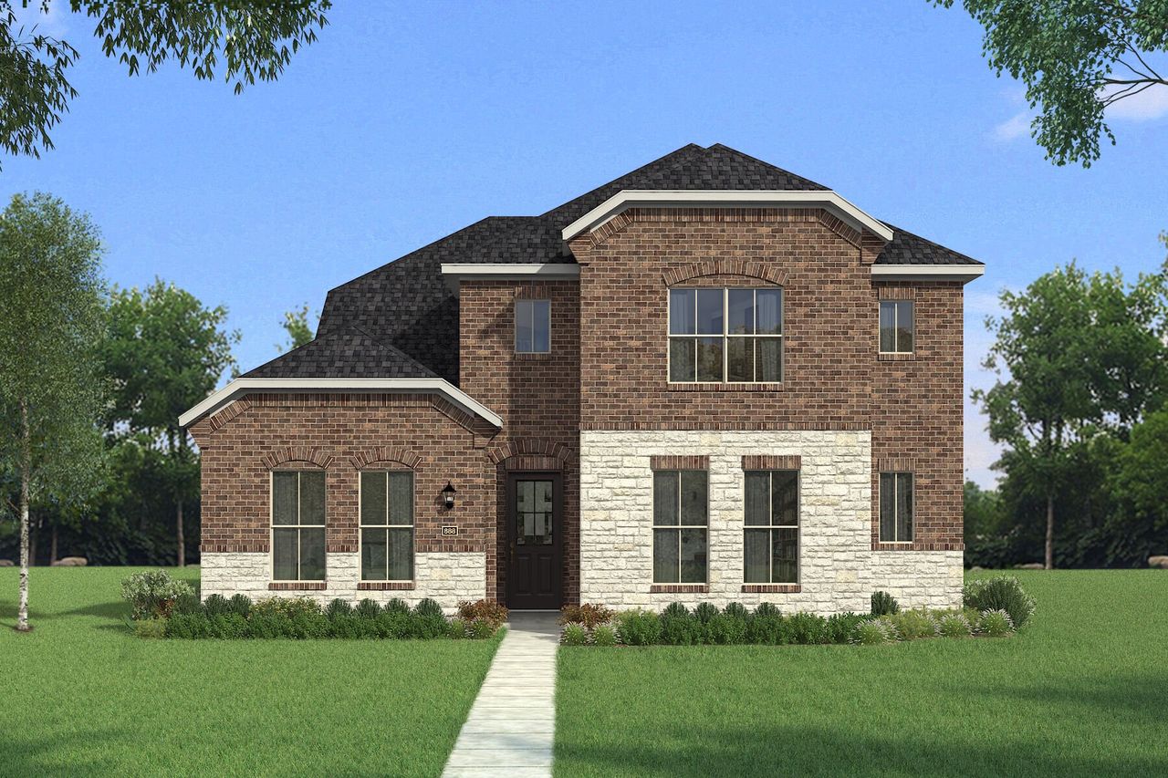 The Oakhurst III - Old World Elevation The Oakhurst III - Old World Elevation