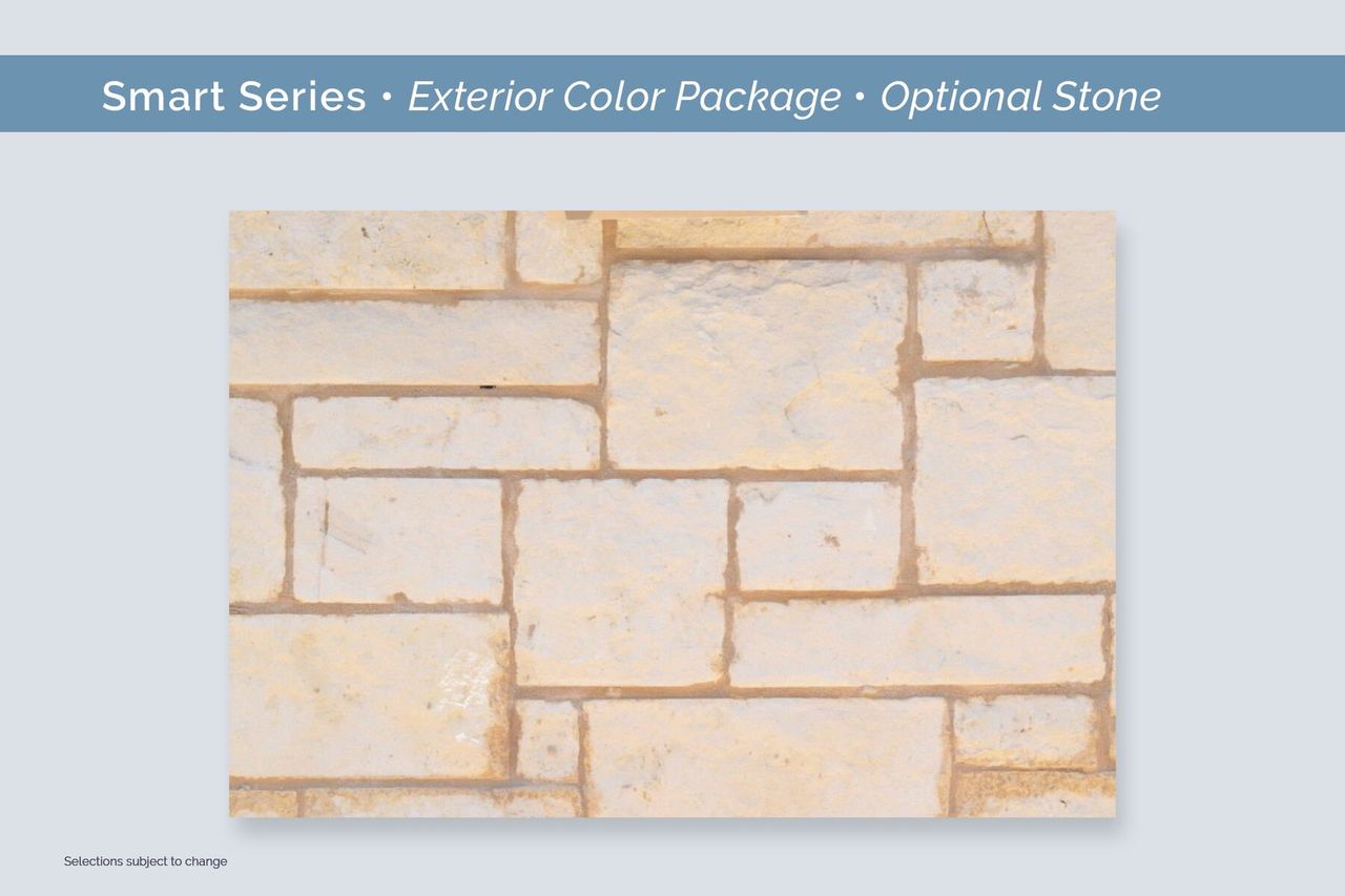 Dallas Smart Series Exterior Package Optional Stone Dallas Smart Series Exterior Package Optional Stone